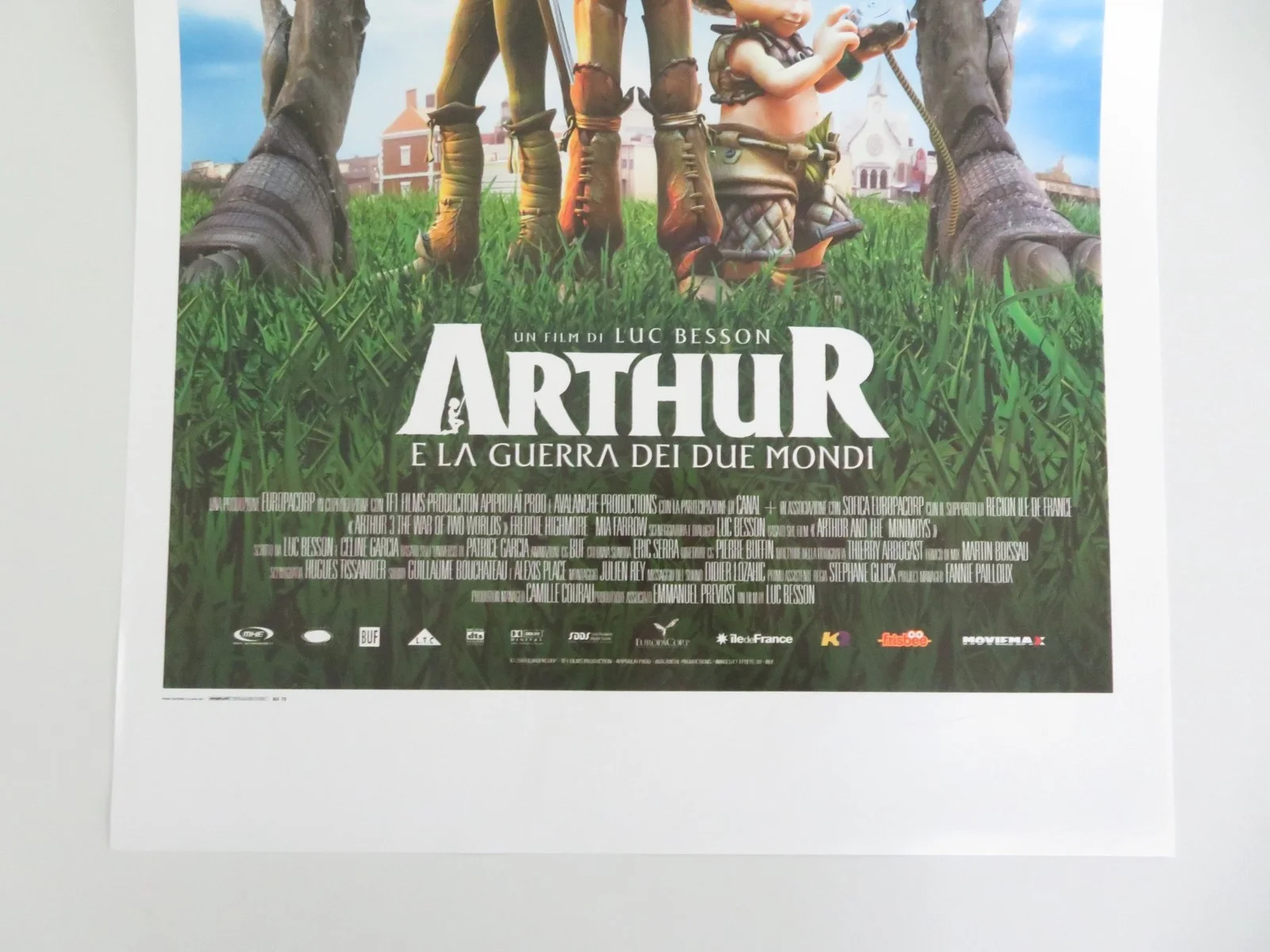 Arthur and the Invisibles - b Italian Locandina Poster Highmore Farrow 2006, изображение 4
