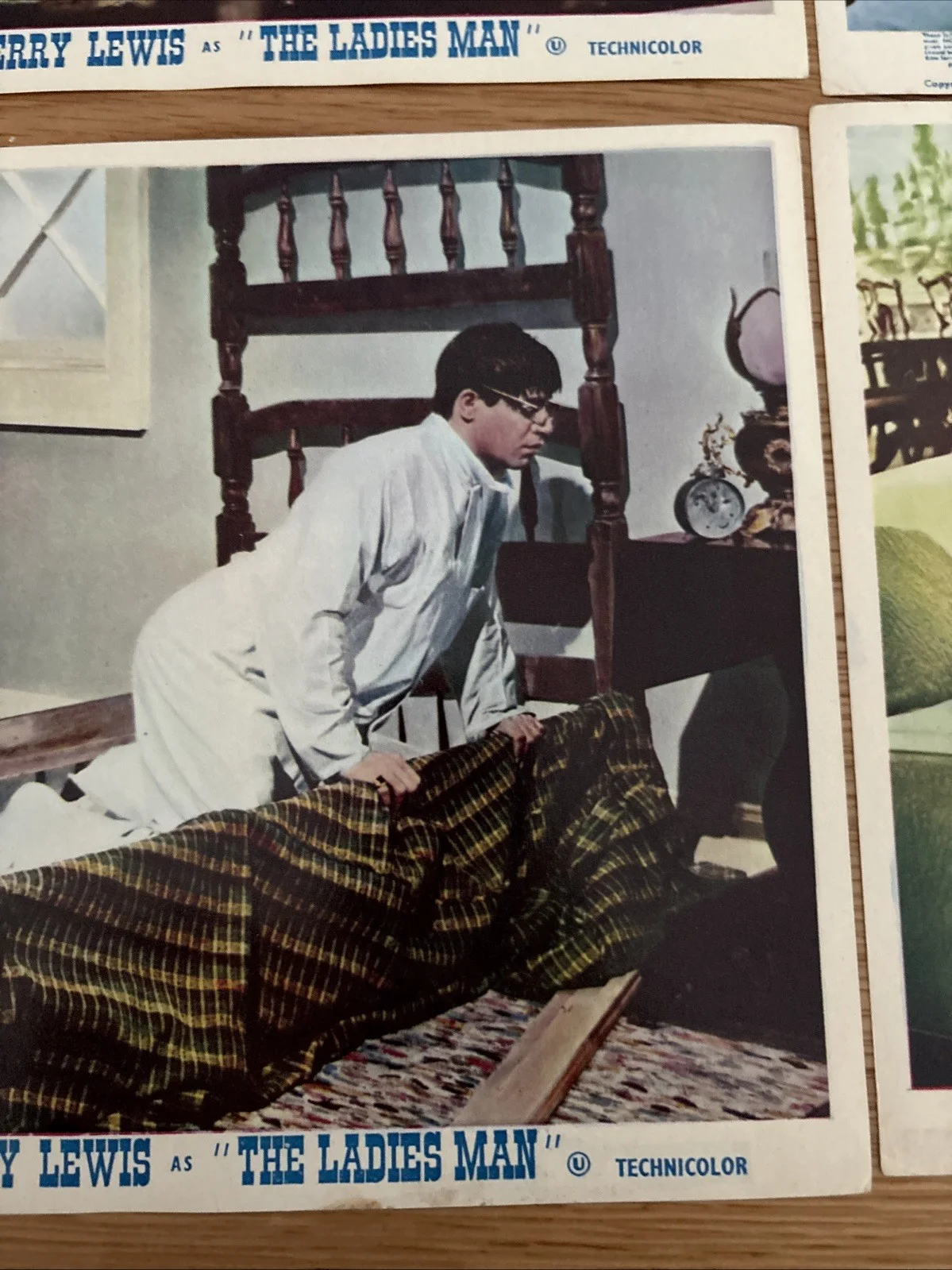 THE LADIES MAN Movie 10 x 8 Lobby Cards Set of 4 JERRY LEWIS 1961 Paramount, изображение 2