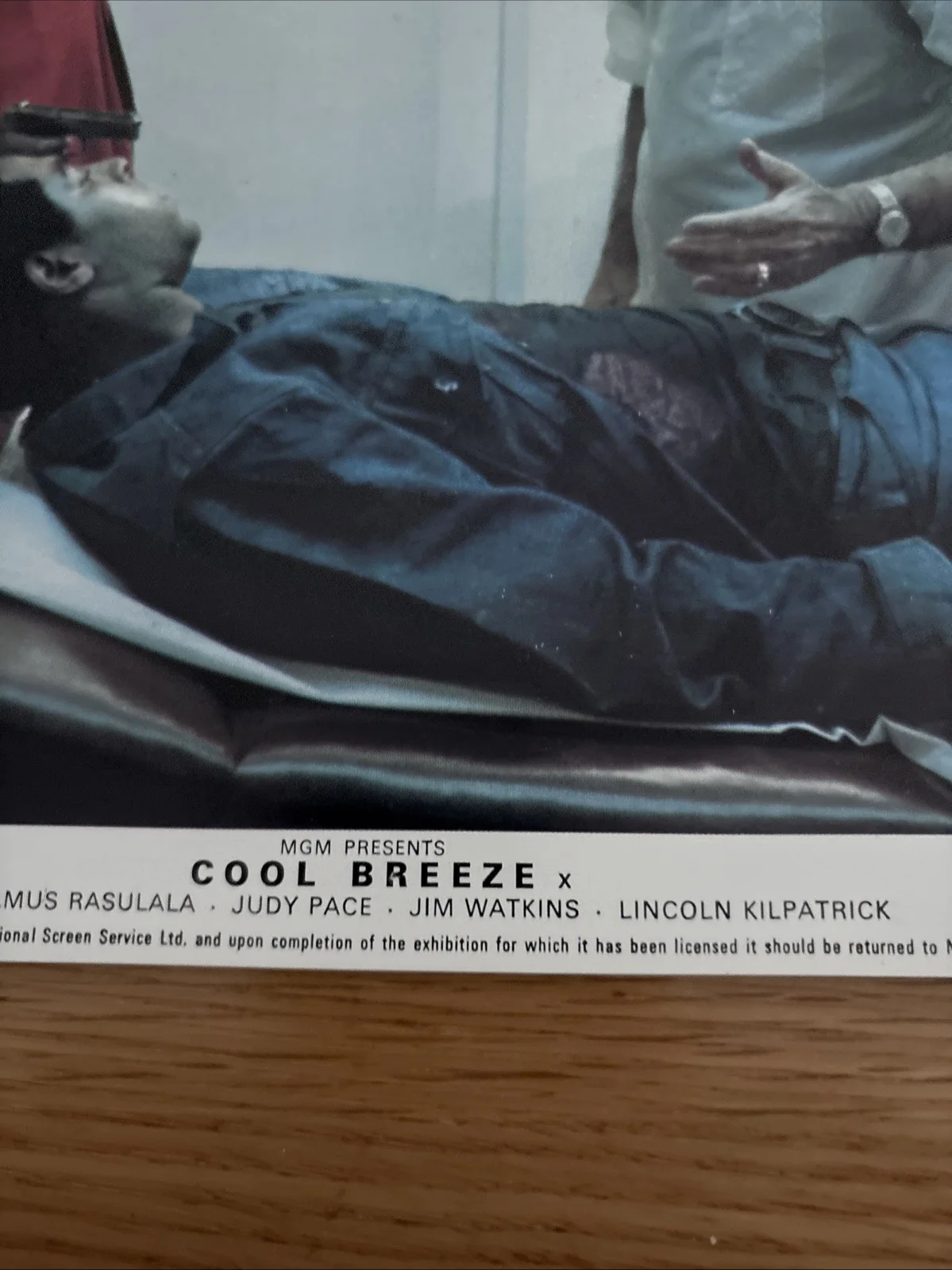 Cool Breeze Lobby Cards Thalmus Rasulala Movie memorabilia Set of 8 MGM, изображение 4