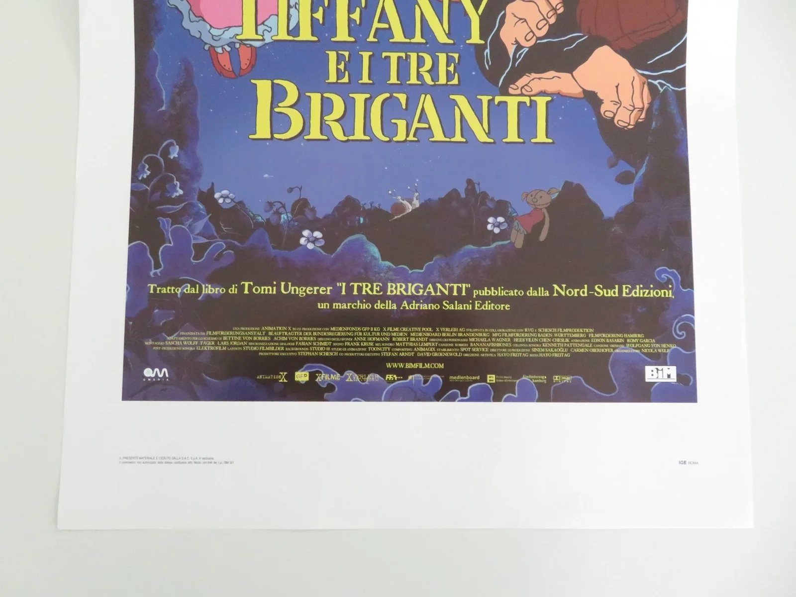 Tiffany e i tre briganti -B Italian Locandina Poster Joachim Król Bela B. 2007, изображение 4