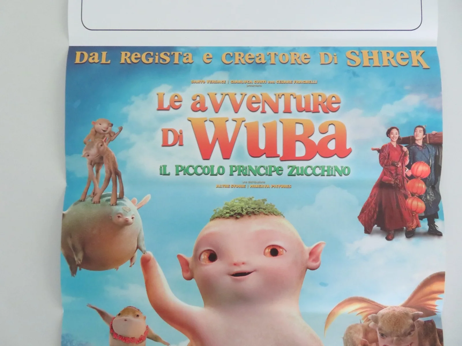 Le avventure di Wuba Italian Locandina Poster Leung Chiu-wai Baihe Bai 2018, изображение 3