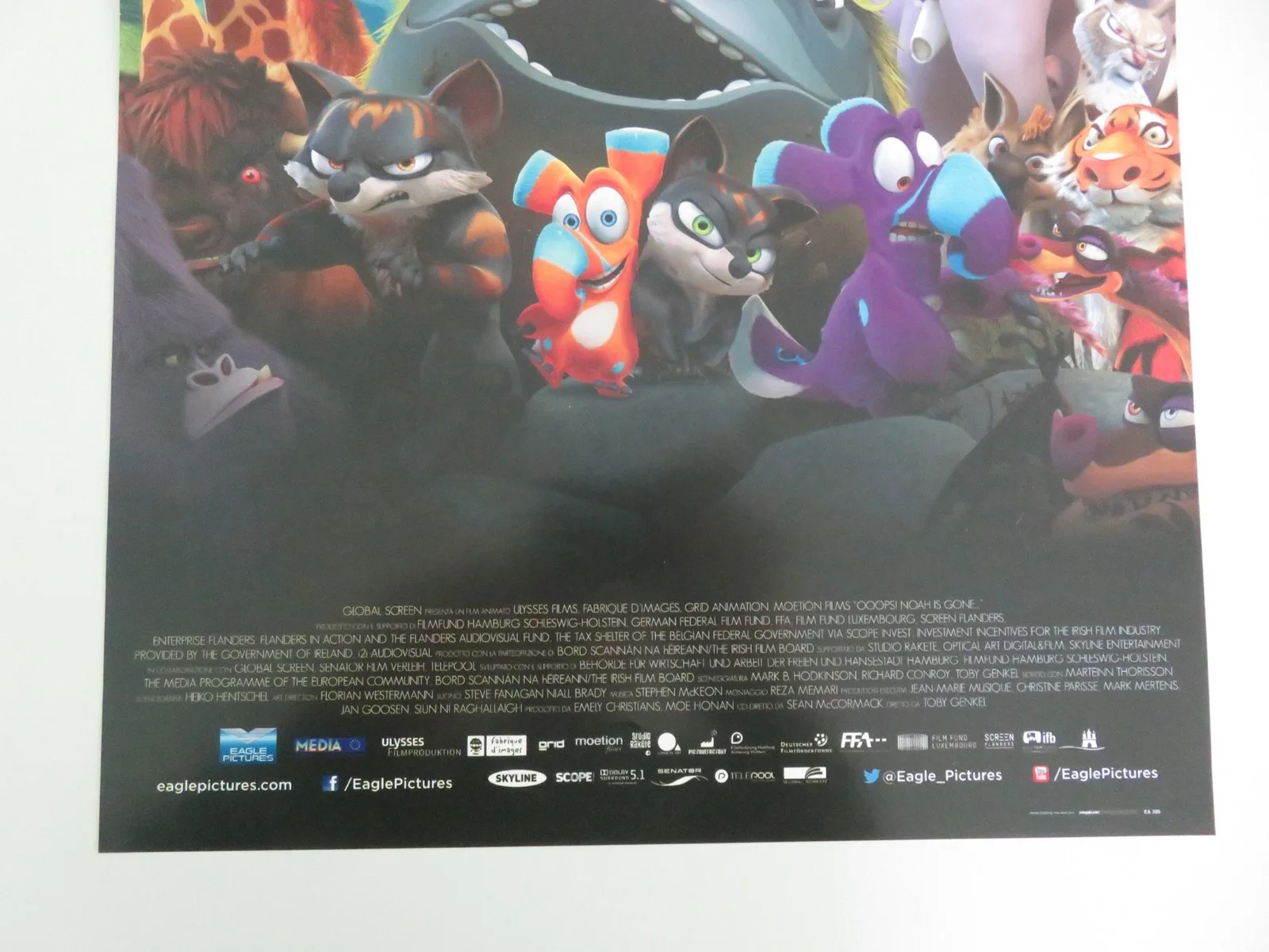 All Creatures Big And Small Italian Locandina Poster Dermot Magennis 2015, изображение 4