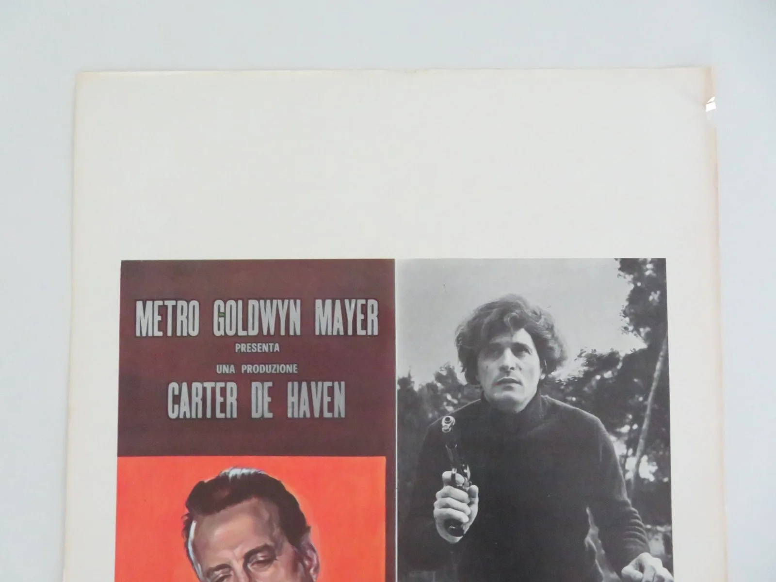 The Last Run Italian Locandina Poster George C. Scott Tony Musante 1971, изображение 2