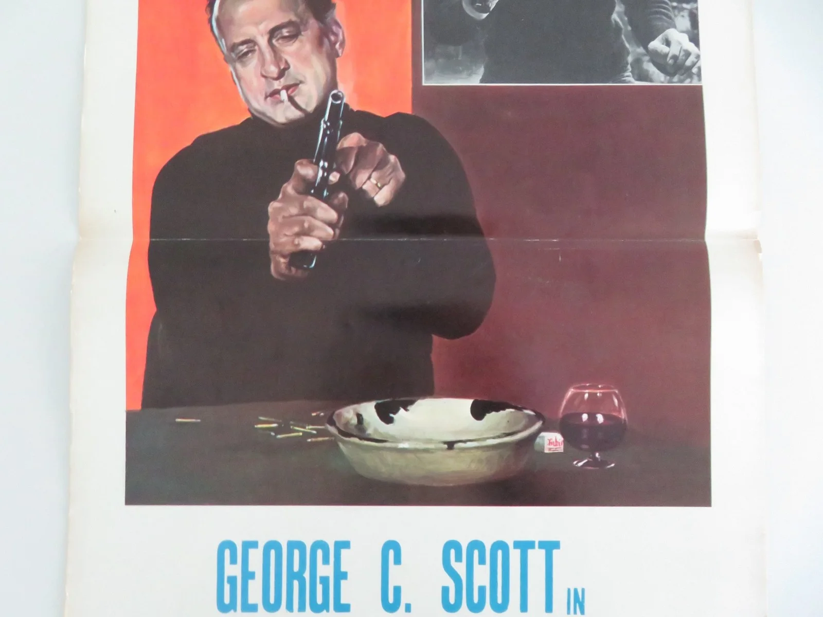 The Last Run Italian Locandina Poster George C. Scott Tony Musante 1971, изображение 3