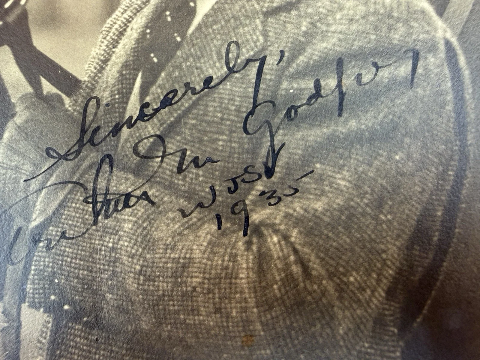 Arthur Godfrey — Original Antique Arthur Godfrey Autographed And Dated Portrait, image 5