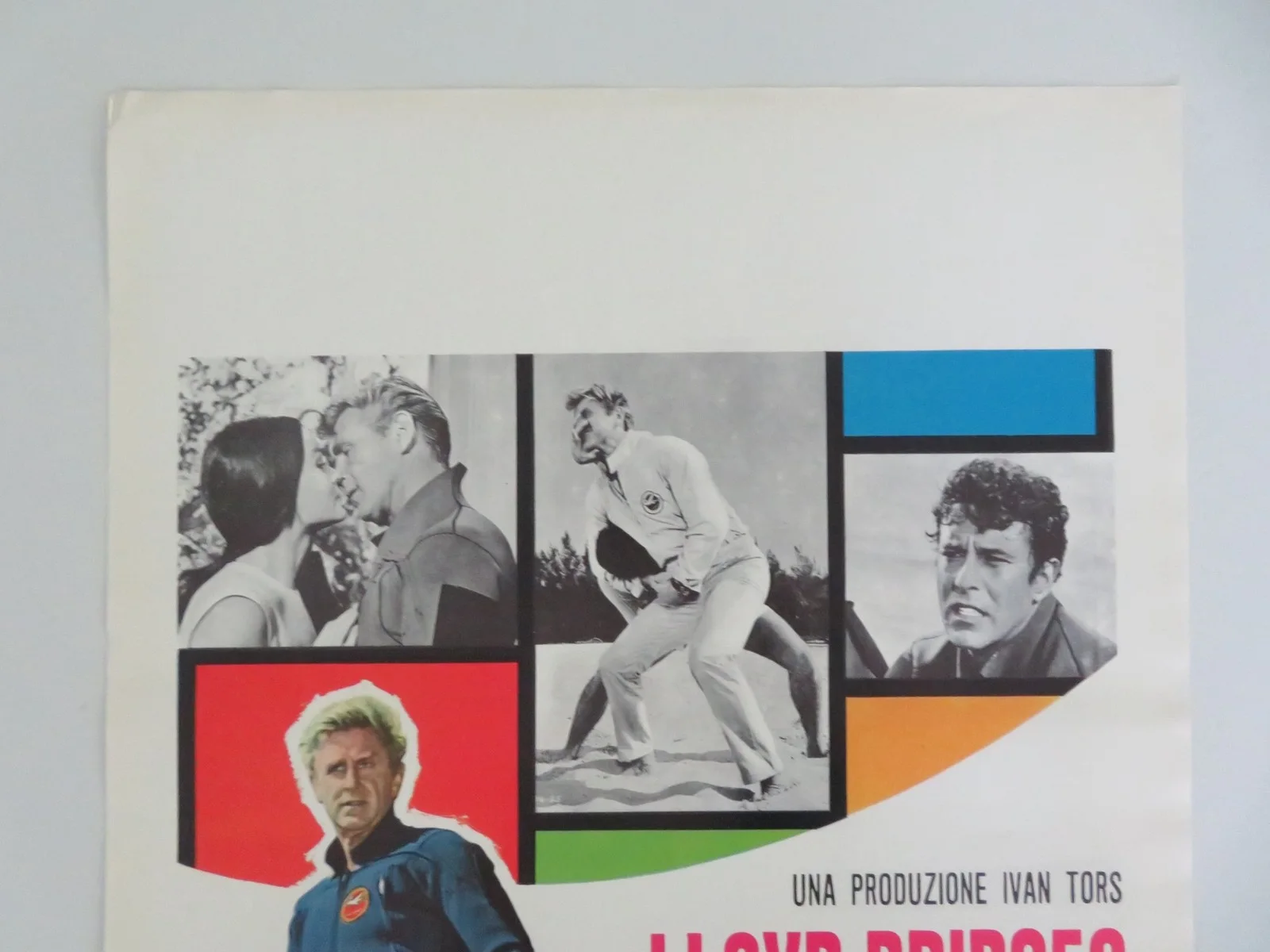 Daring Game Italian Locandina Poster Lloyd Bridges Nico Minardos 1969, изображение 2