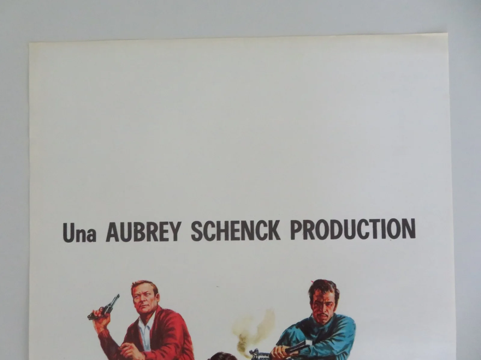 Kill a Dragon Italian Locandina Poster Jack Palance Aldo Ray 1967, изображение 2