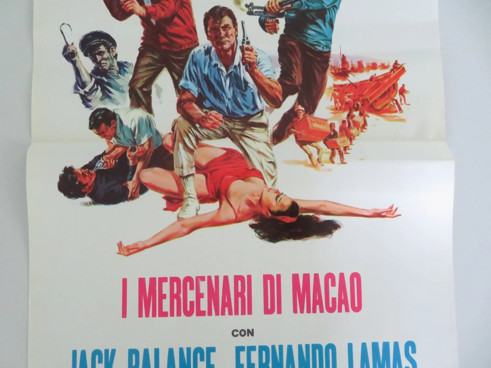 Kill a Dragon Italian Locandina Poster Jack Palance Aldo Ray 1967, изображение 3