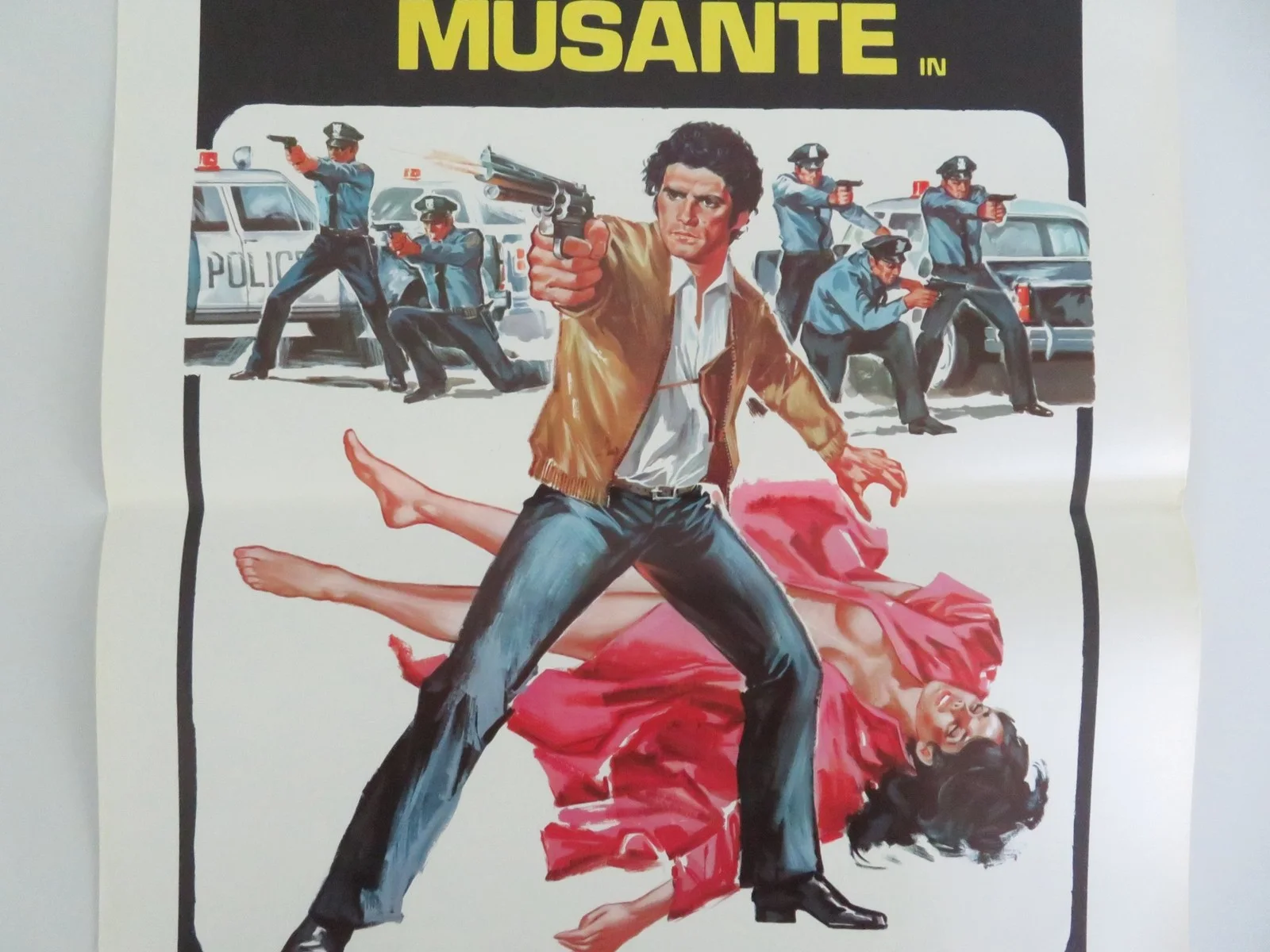 Toma Italian Locandina Poster Tony Musante Susan Strasberg 1978, изображение 3