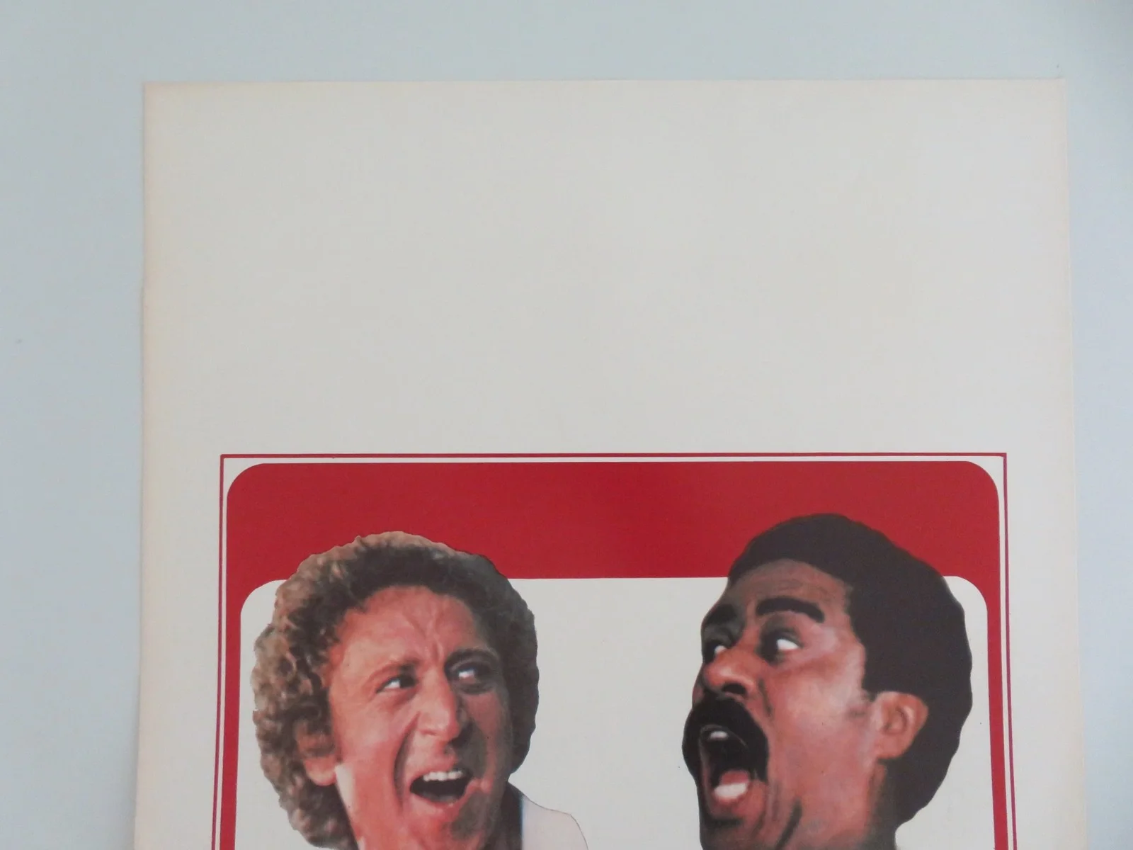 Stir Crazy Italian Locandina Poster Gene Wilder Richard Pryor 1980, изображение 2