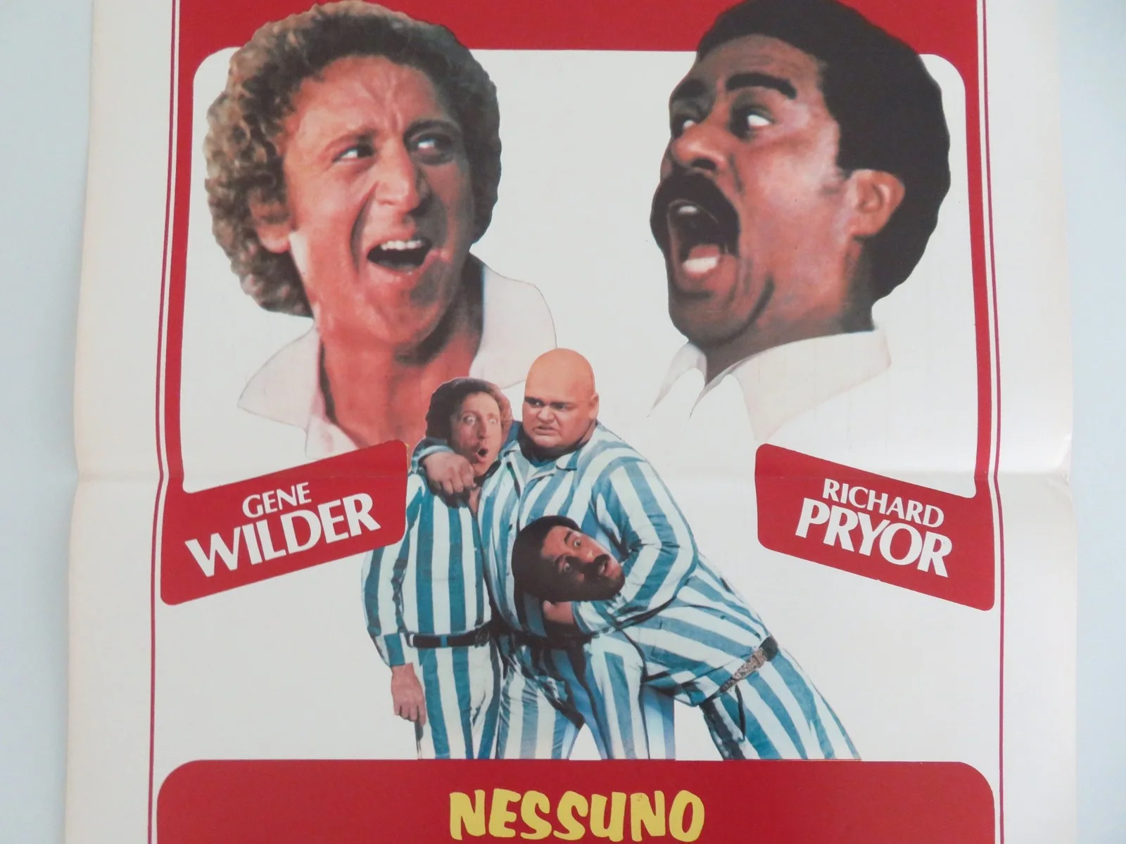 Stir Crazy Italian Locandina Poster Gene Wilder Richard Pryor 1980, изображение 3