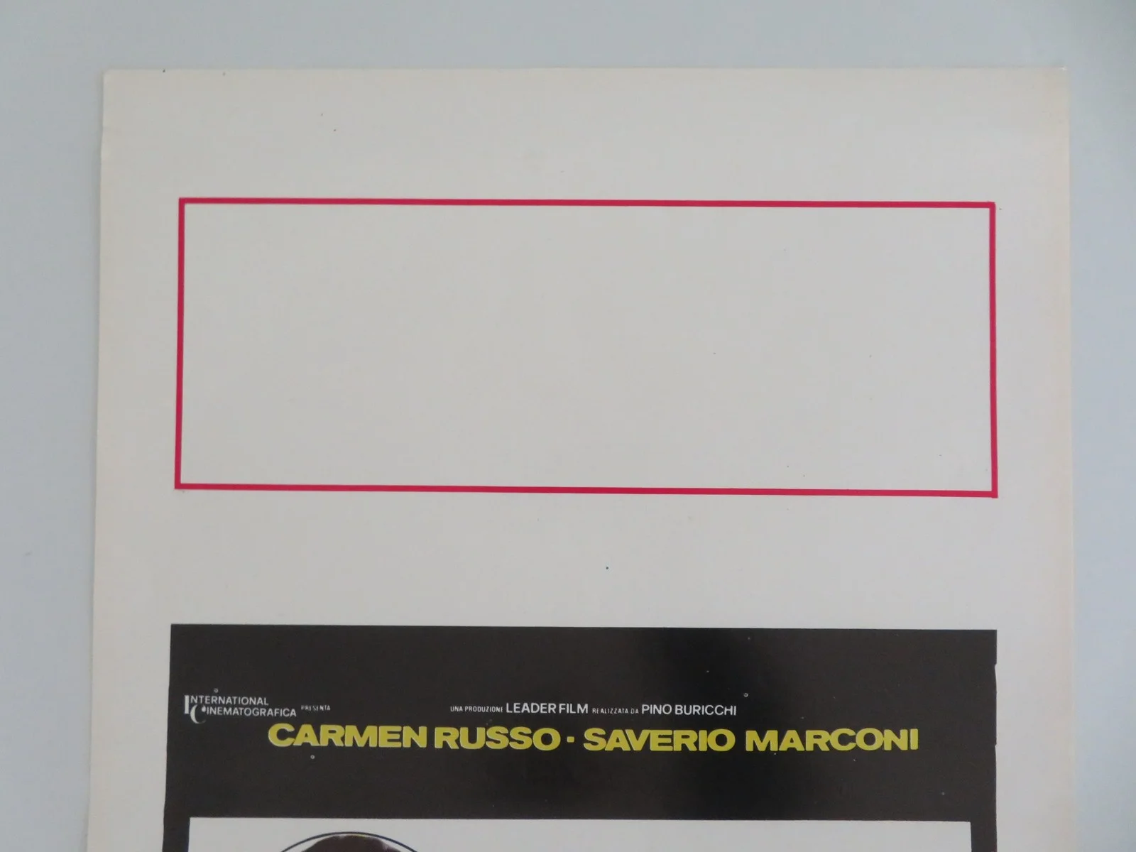 As Good as Bread Italian Locandina Poster Carmen Russo Saverio Marconi 1982, изображение 2