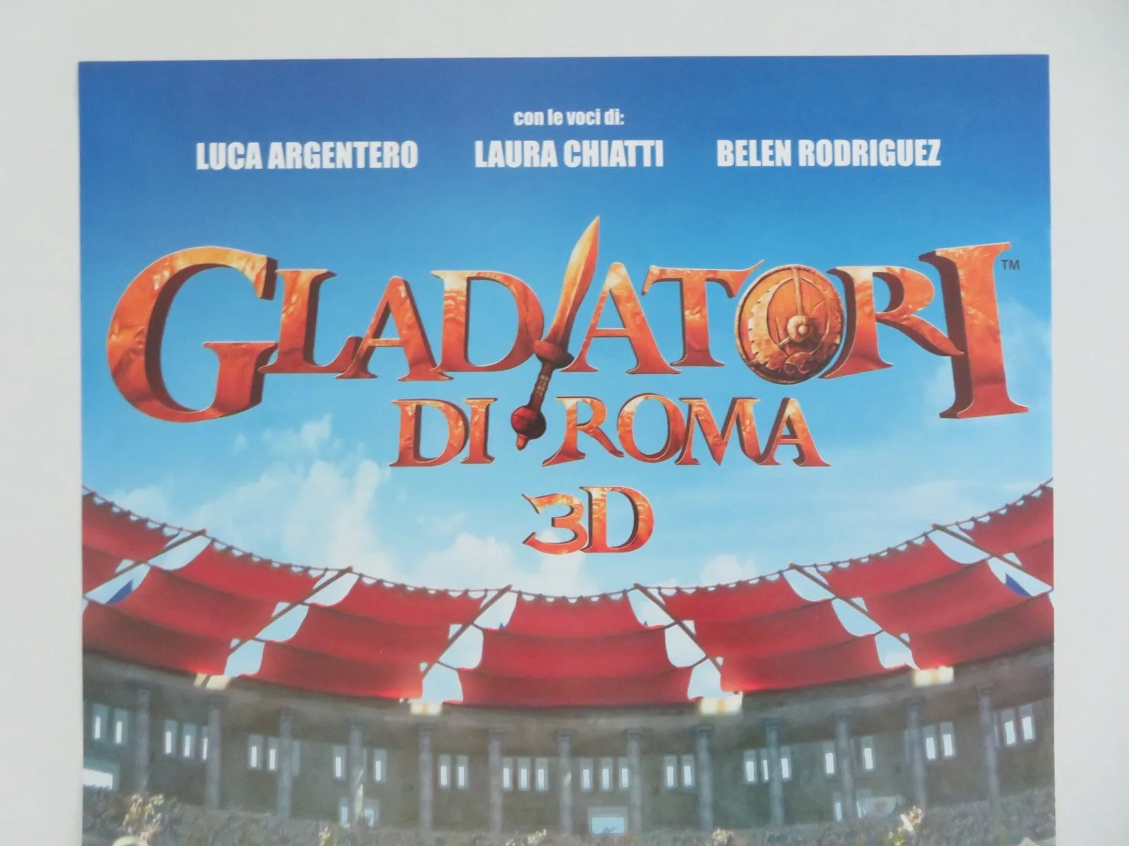 Gladiators of Rome Italian Locandina Poster Luca Argentero John Schwab 2012, изображение 2