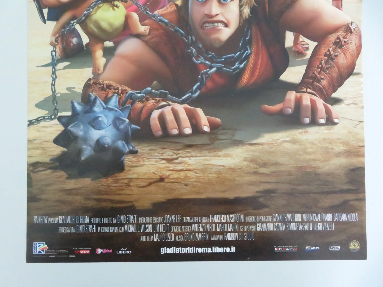 Gladiators of Rome Italian Locandina Poster Luca Argentero John Schwab 2012, изображение 4