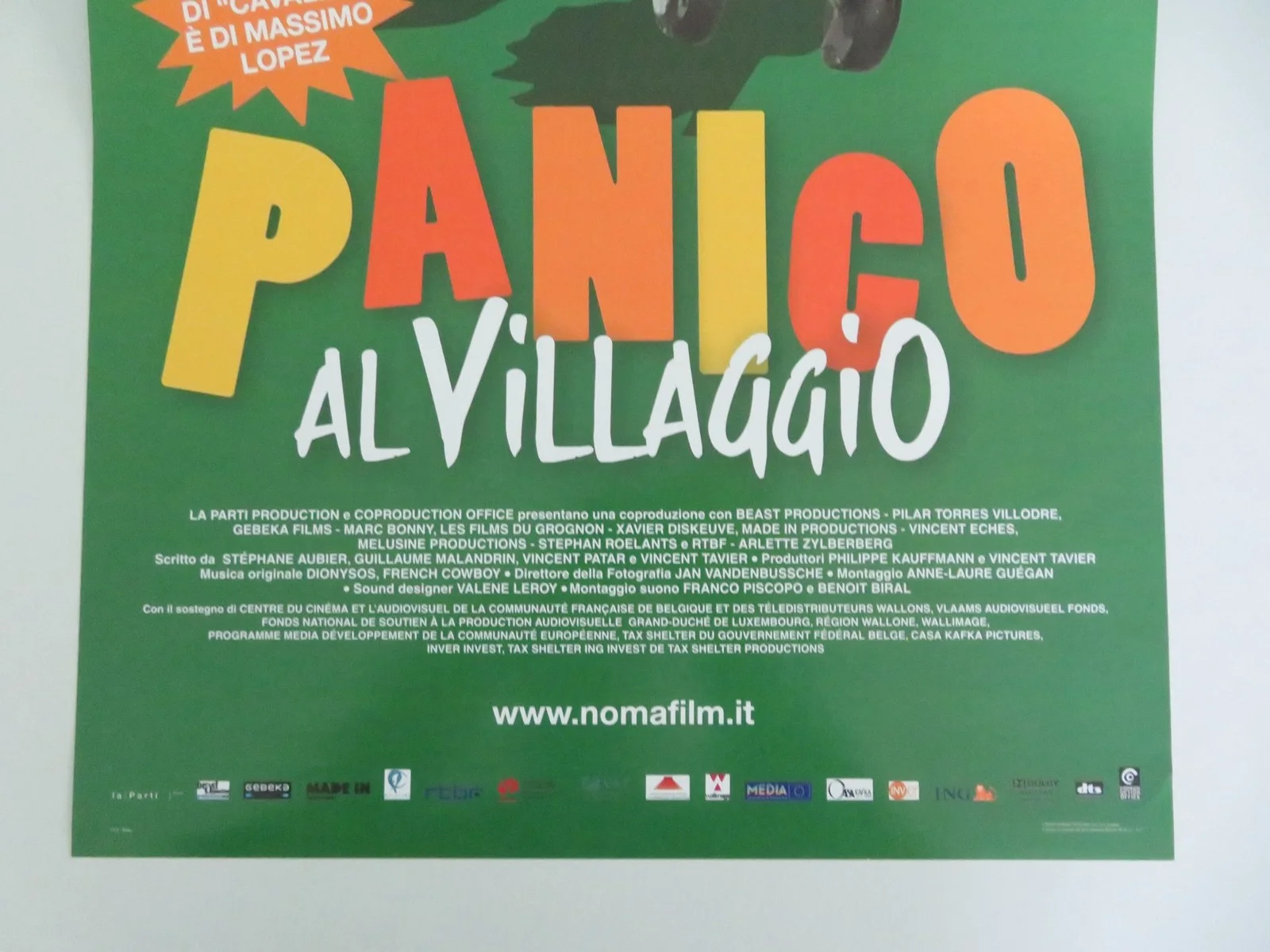 A Town Called Panic Italian Locandina Poster Stéphane Aubier Jeanne Balibar 2009, image 4