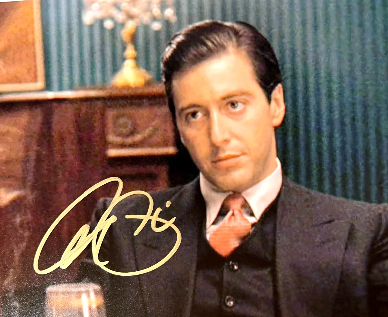 Al Pacino — AL PACINO Signed (GODFATHER) 8x10" GENUINE Authentic Original Autograph w/COA, изображение 3