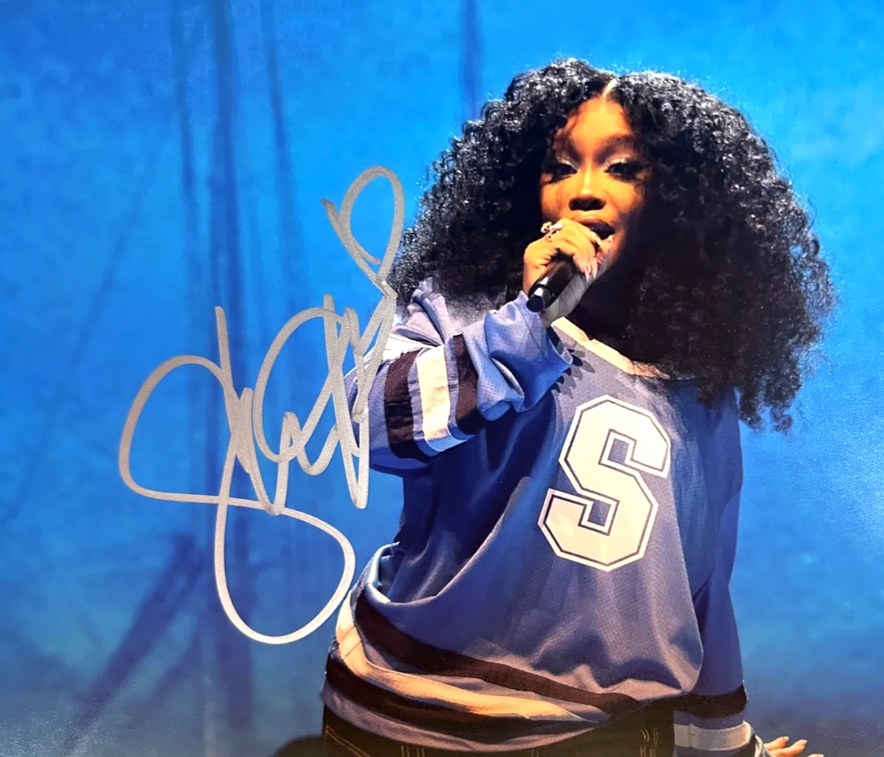 SZA Hand Singed 8x10 inch Original Authentic Autograph w/COA, image 3