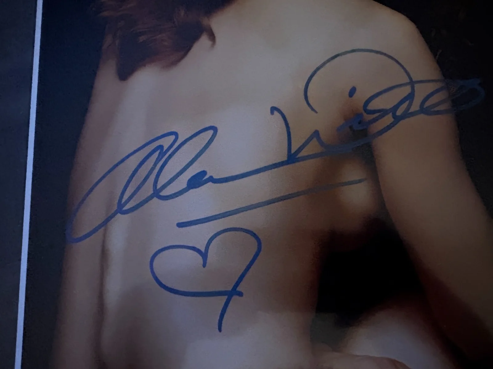 Alicia Witt — Alicia Witt 13x19" Autographed Sexy Celebrity Modeling Poster JSA Auth Hot!!!, изображение 2