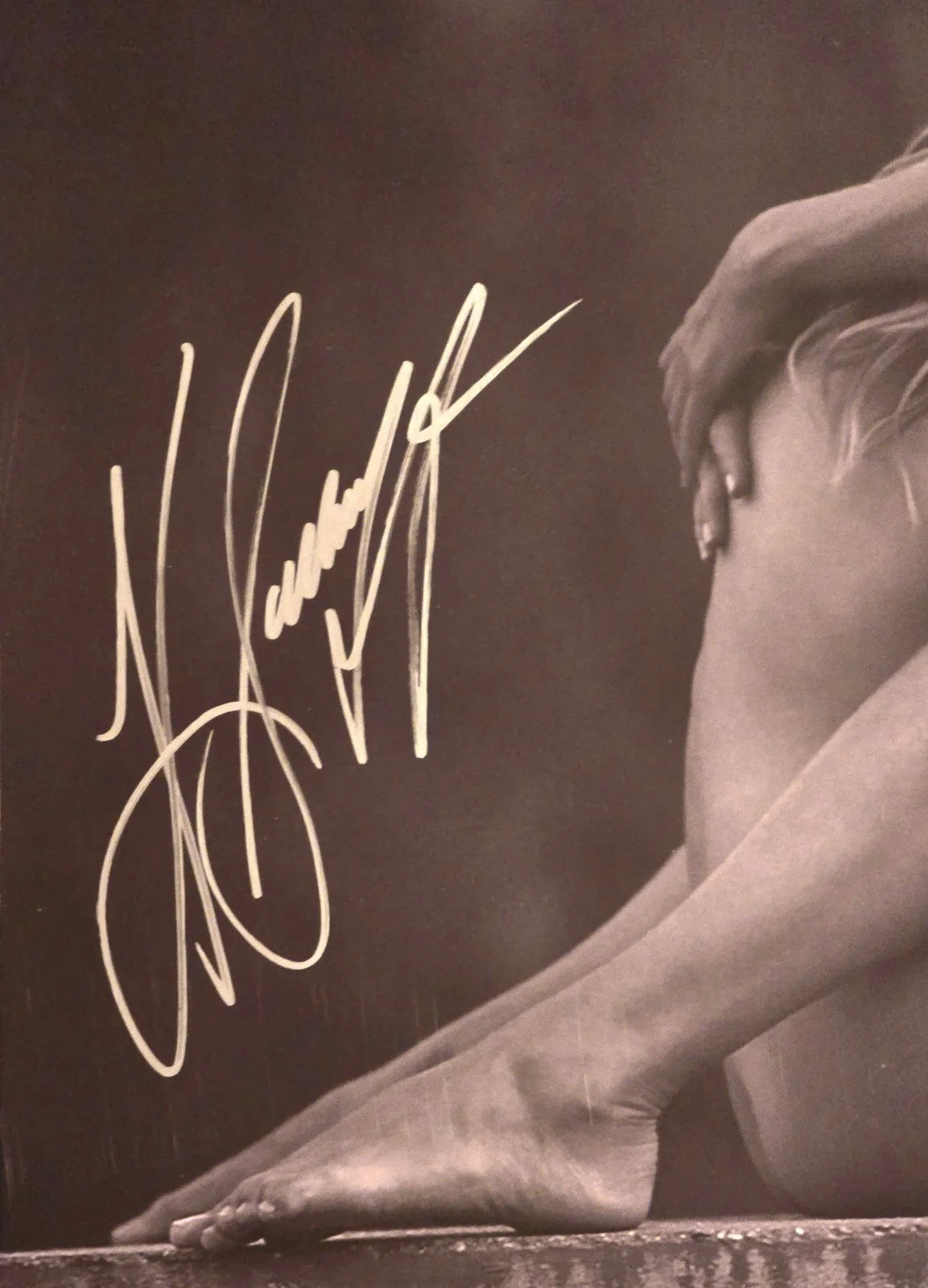 Katee Sackhoff and Tricia Helfer Signed 12x16 Picture Photo JSA COA, image 2