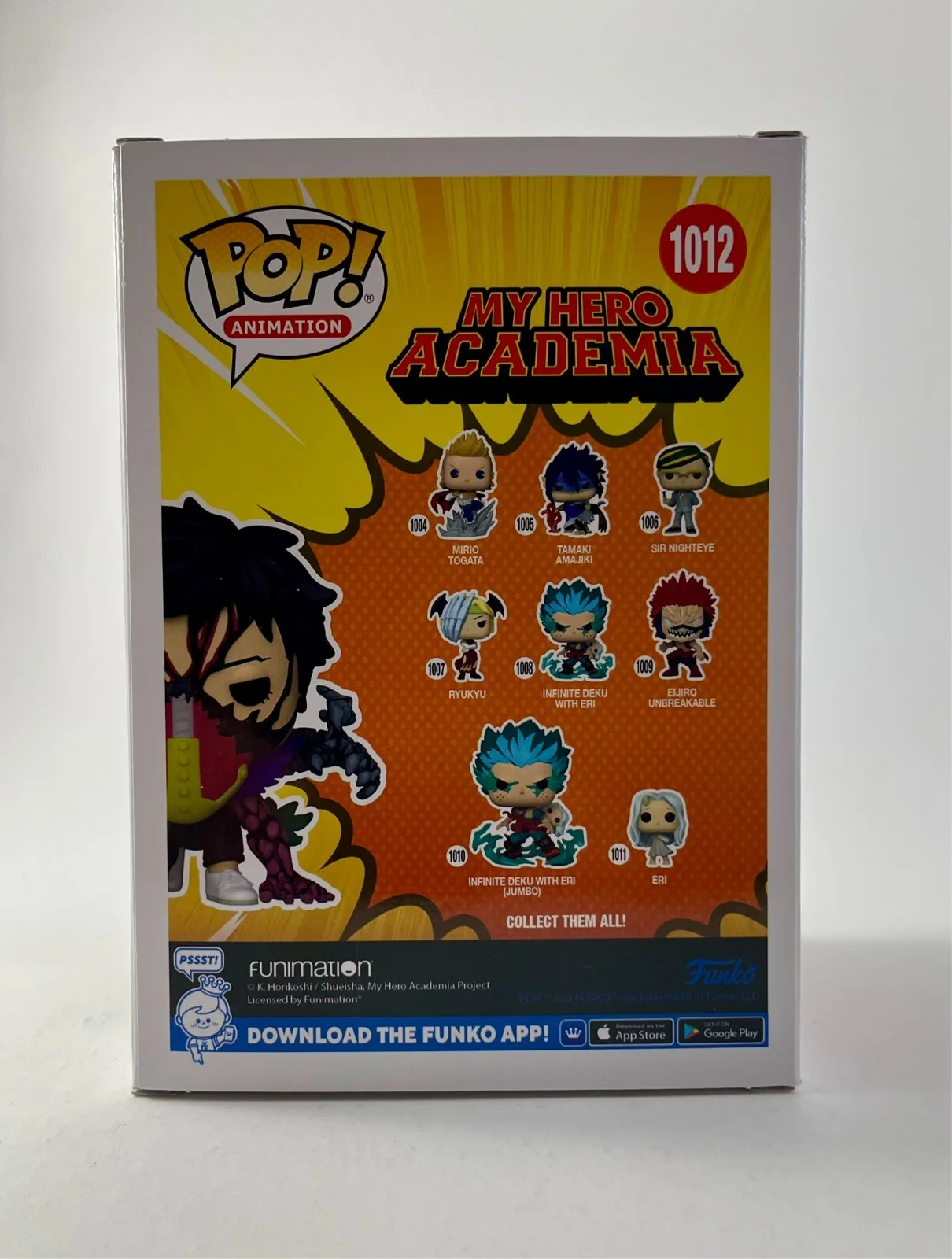 Kellen Goff — Kellen Goff Signed My Hero Academia Overhaul CCE Funko POP! Vinyl JSA COA, image 5