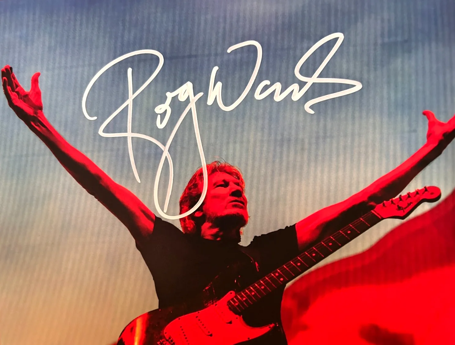 Roger Waters — ROGER WATERS Signed PINK FLOYD Original 8x10" Authentic Autograph GENUINE w/COA, image 5