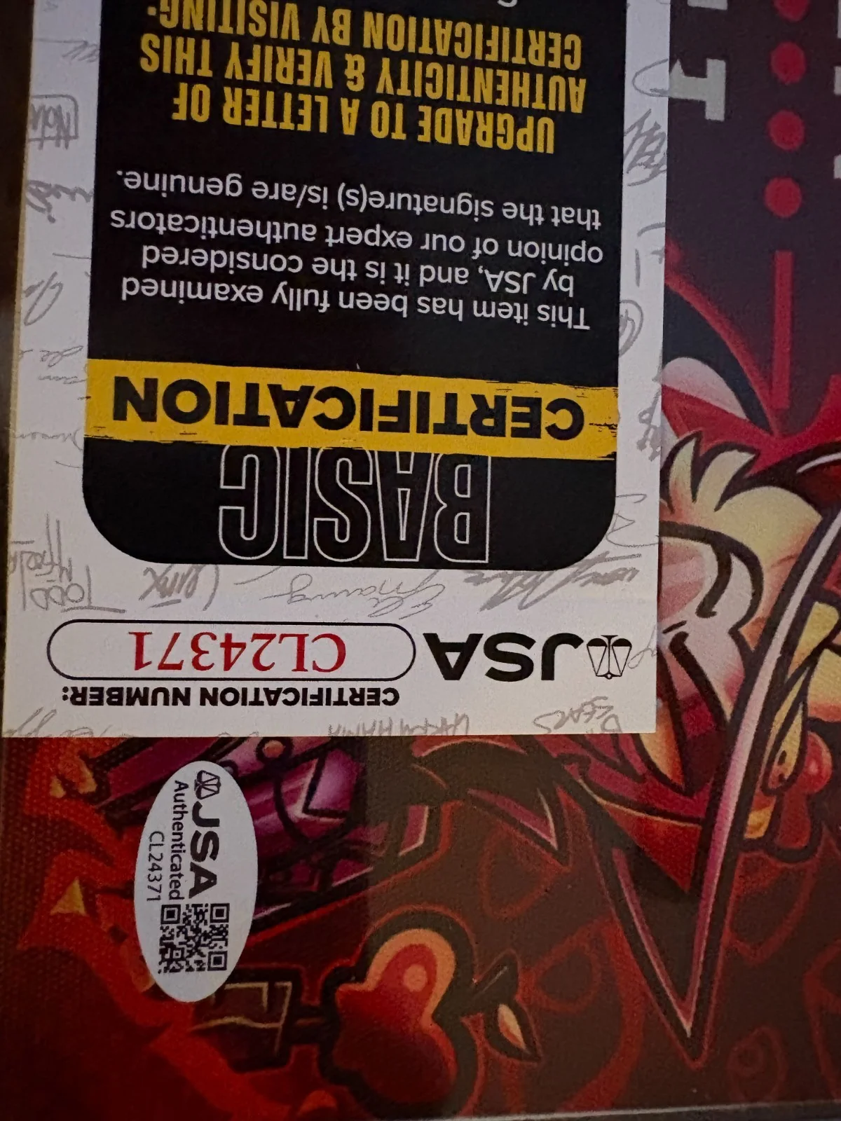 Erika Leigh Henningsen — Erika Henningsen Autographed 12x16" Hazbin Hotel Poster JSA Authenticated Hot!!!, изображение 4