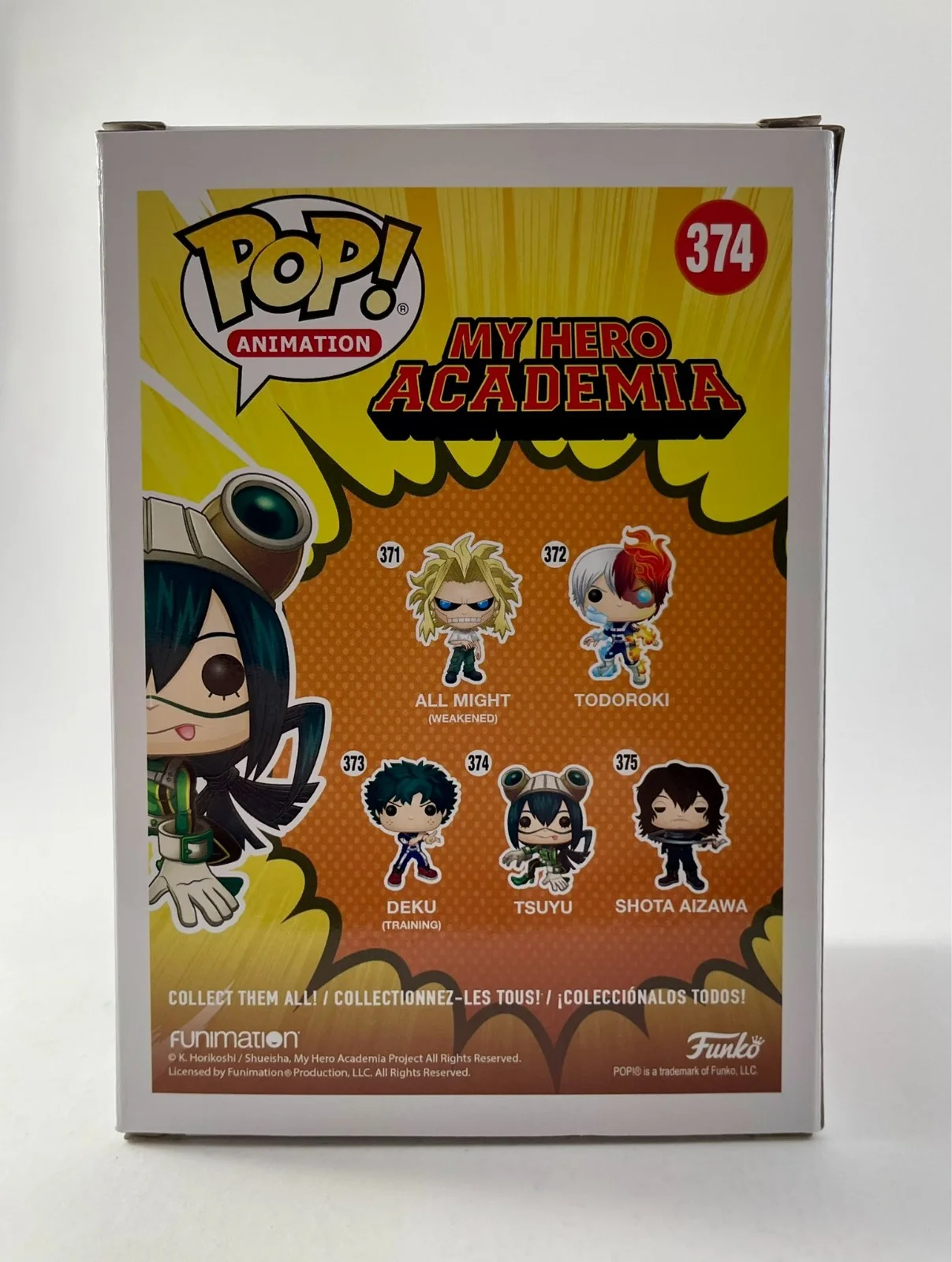 Monica Rial — Monica Rial Signed My Hero Academia Tsuyu Funko POP! Vinyl #374 JSA COA, image 5