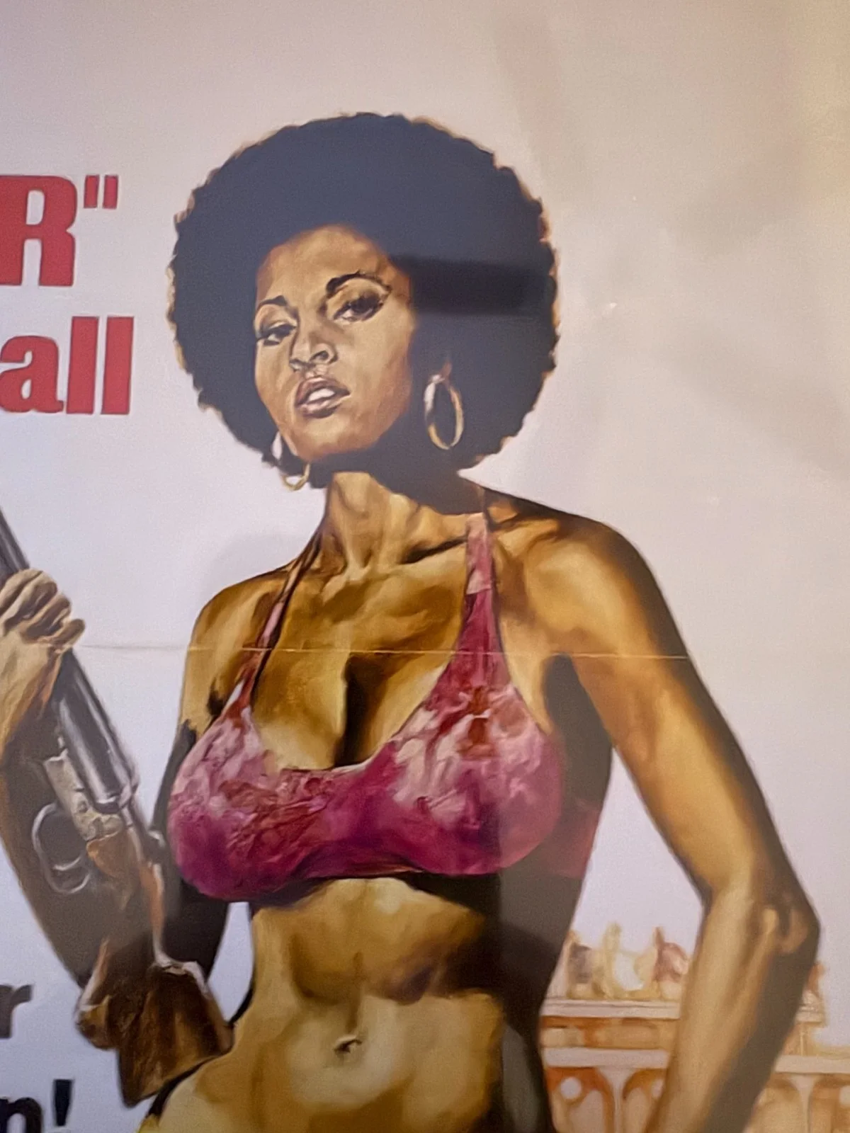 Pam Grier — Pam Grier as Coffy Autographed 11x17" Movie Poster JSA Authenticated Hot!!!, image 3