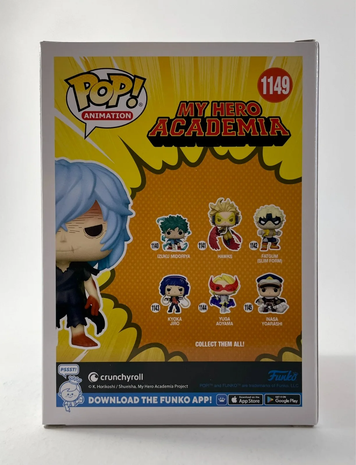 Eric Vale — Eric Vale Signed My Hero Academia Tomura Shigaraki CHASE Funko POP Vinyl JSA COA, изображение 5