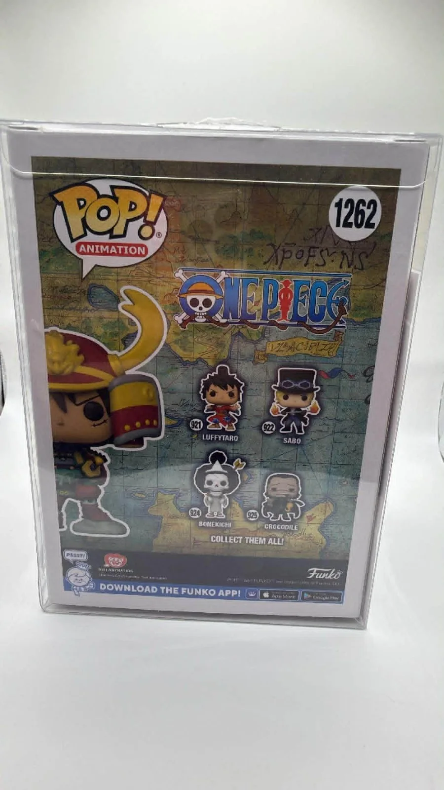 Colleen Clinkenbeard — Colleen Clinkenbeard Signed Armored Luffy Funko Pop! #1262 One Piece W/ JSA COA, изображение 3