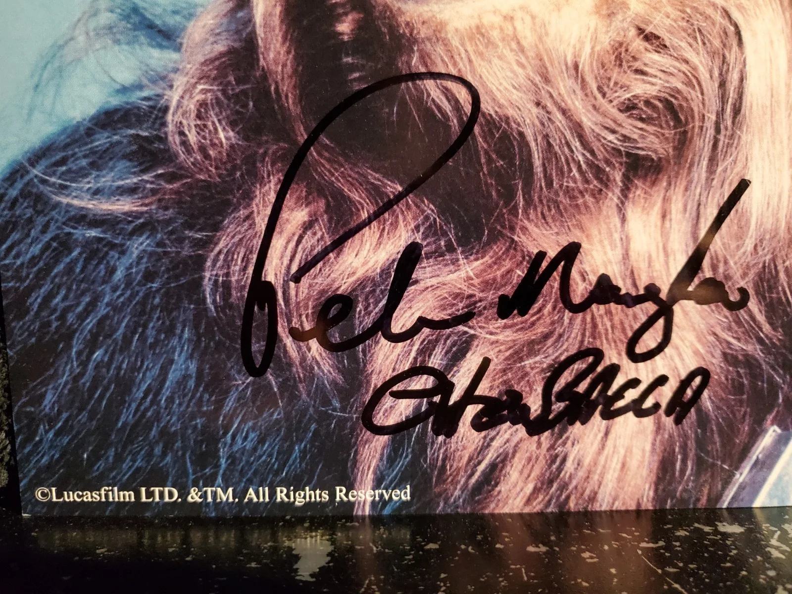 Peter Mayhew — PETER MAYHEW Signed Autograph CHEWBACCA Star Wars 8x10 Photo, image 4
