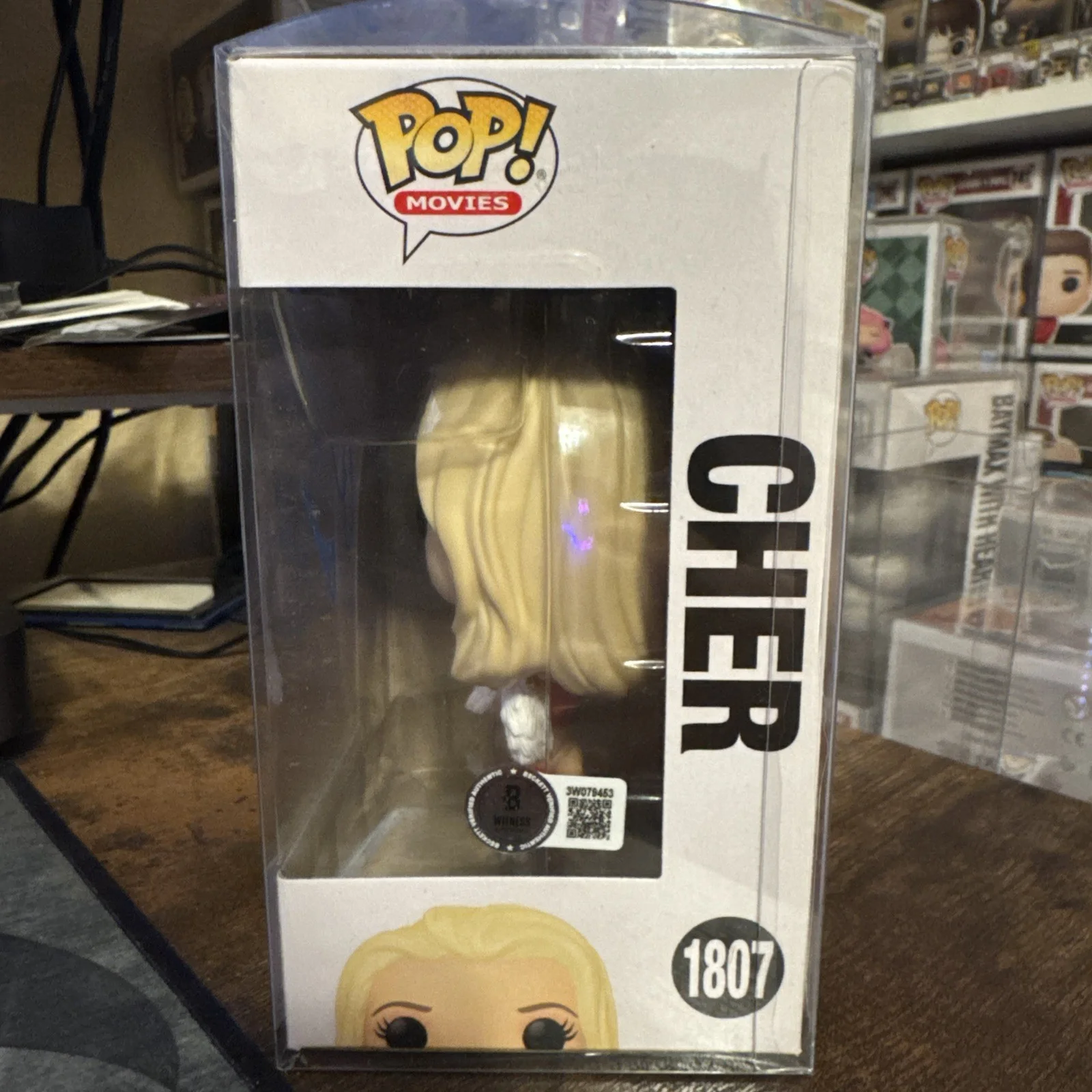 Alicia Silverstone — Alicia Silverstone Signed Cher Funko Pop 1807 Clueless Autograph Beckett!, image 2