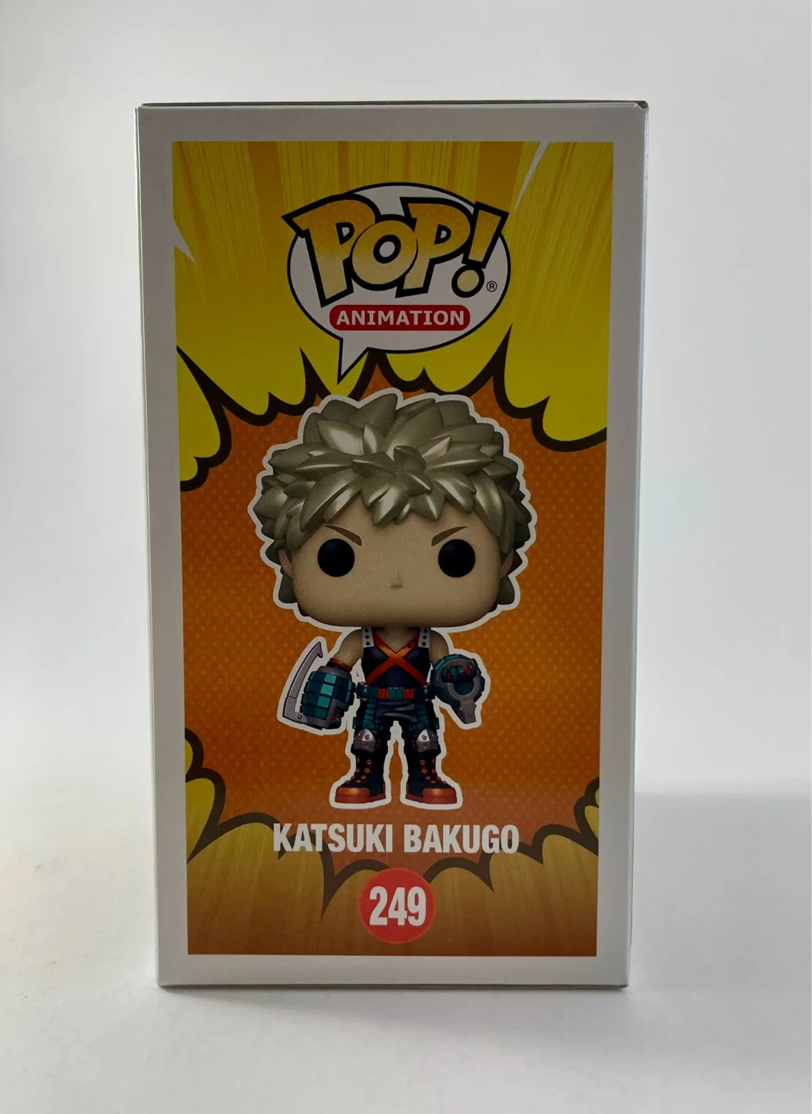 Clifford Chapin — Clifford Chapin Signed My Hero Academia Katsuki Bakugo Funko POP! Vinyl JSA COA, изображение 4
