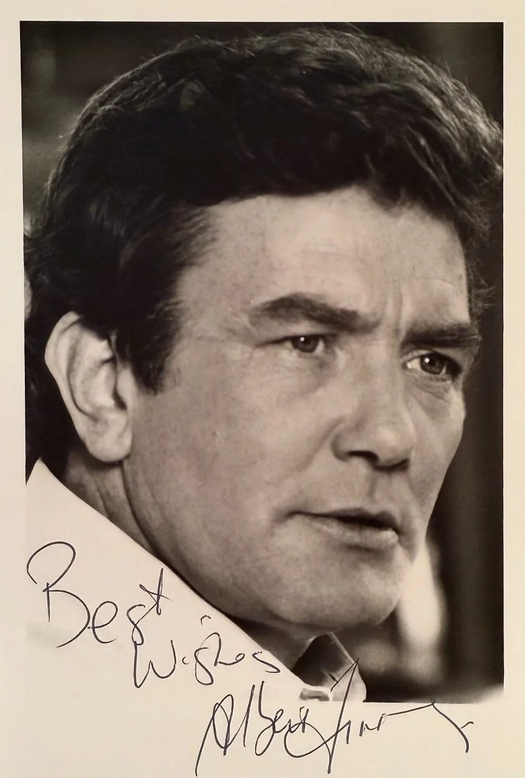 Albert Finney — ALBERT FINNEY Signed Autographed 4"x 6" PHOTO The Bourne Ultimatum WOLFEN, image 3
