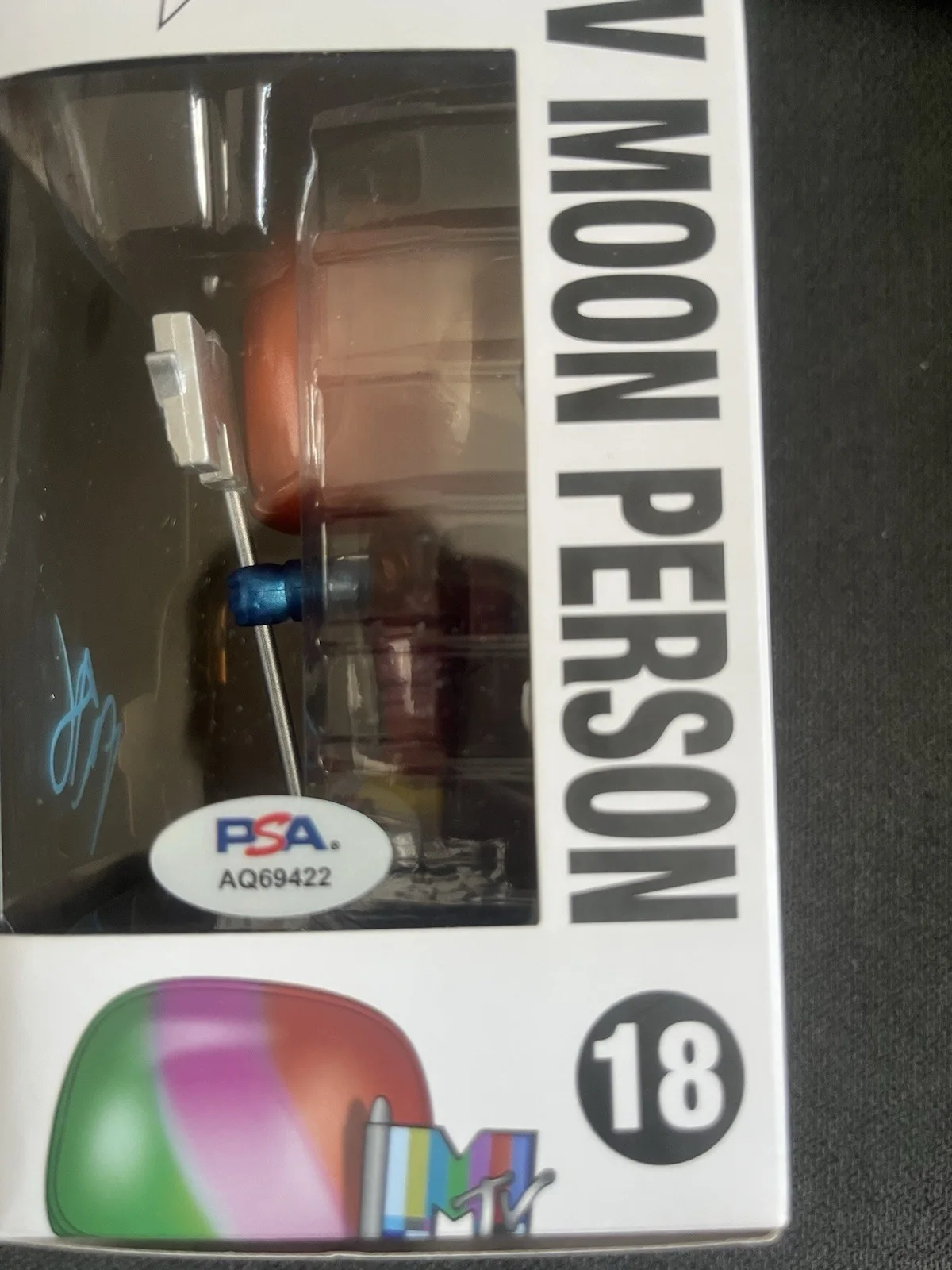 Megan Thee Stallion Signed Autographed MTV Moonman Funko Pop PSA COA RAPPER, image 2