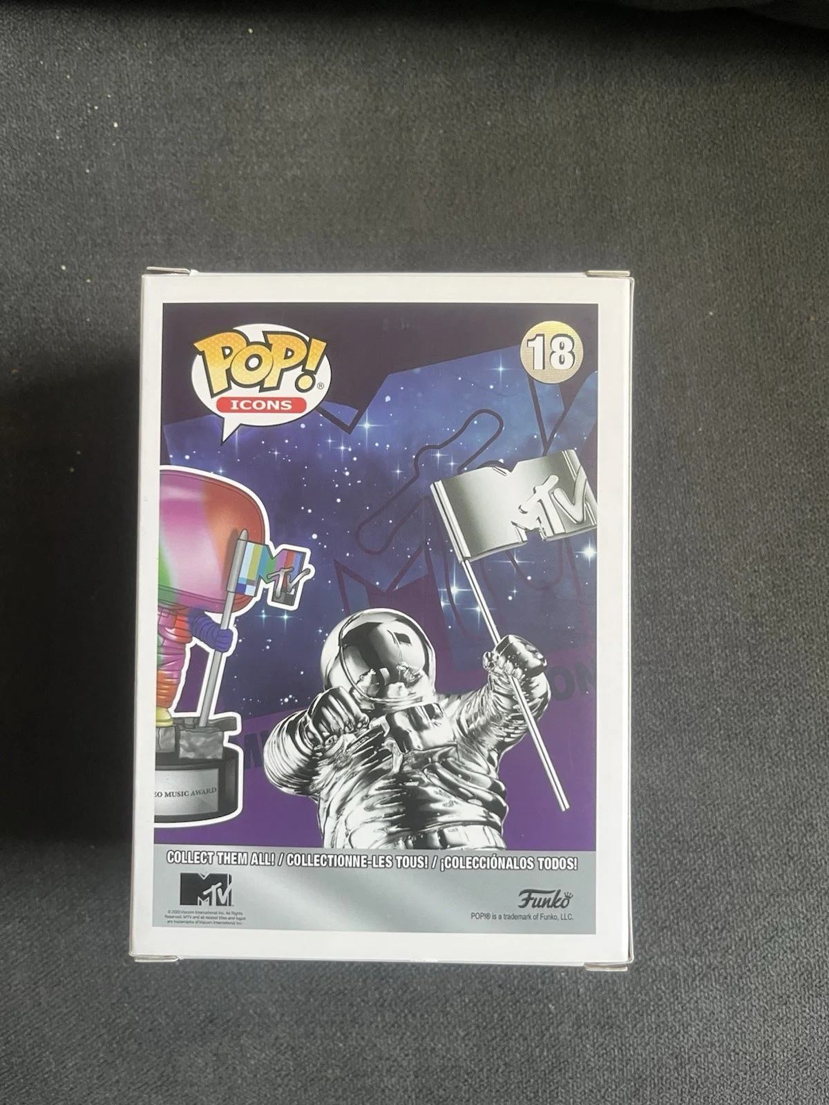 Megan Thee Stallion Signed Autographed MTV Moonman Funko Pop PSA COA RAPPER, image 3