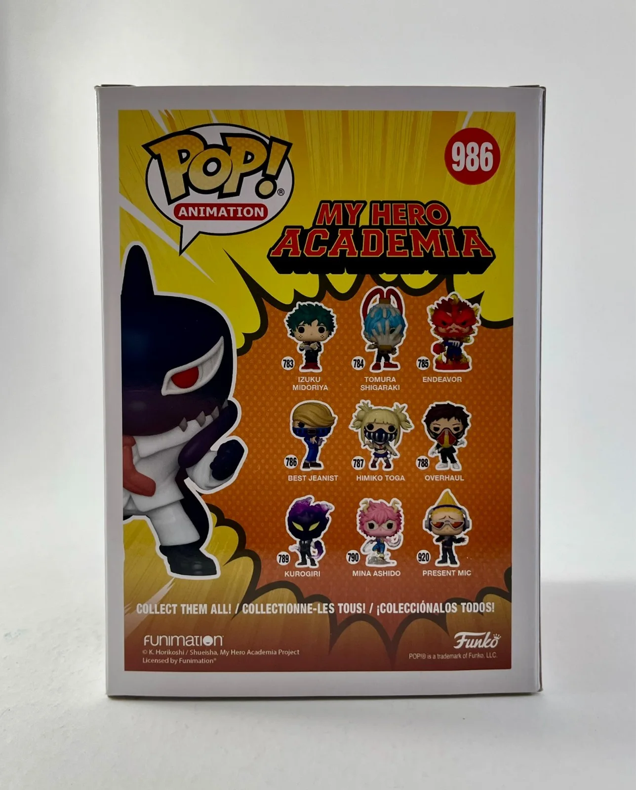 Tyler Walker — Tyler Walker Signed My Hero Academia Gang Orca 2021 SCLE Funko POP Vinyl JSA COA, изображение 5