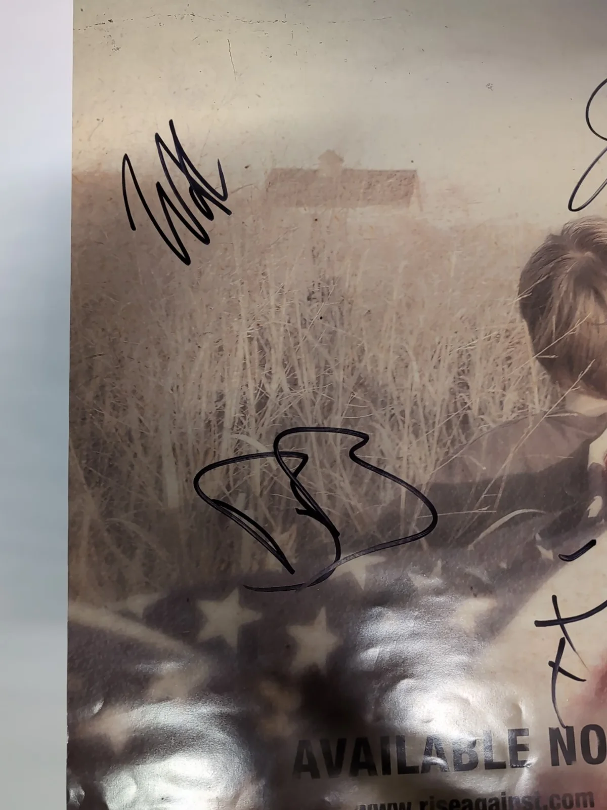 Autographed Rise Against: Signed Endgame Poster, image 2