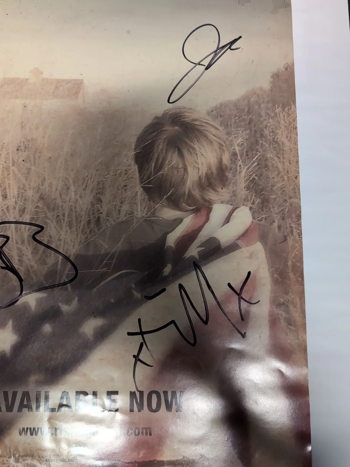 Autographed Rise Against: Signed Endgame Poster, image 3