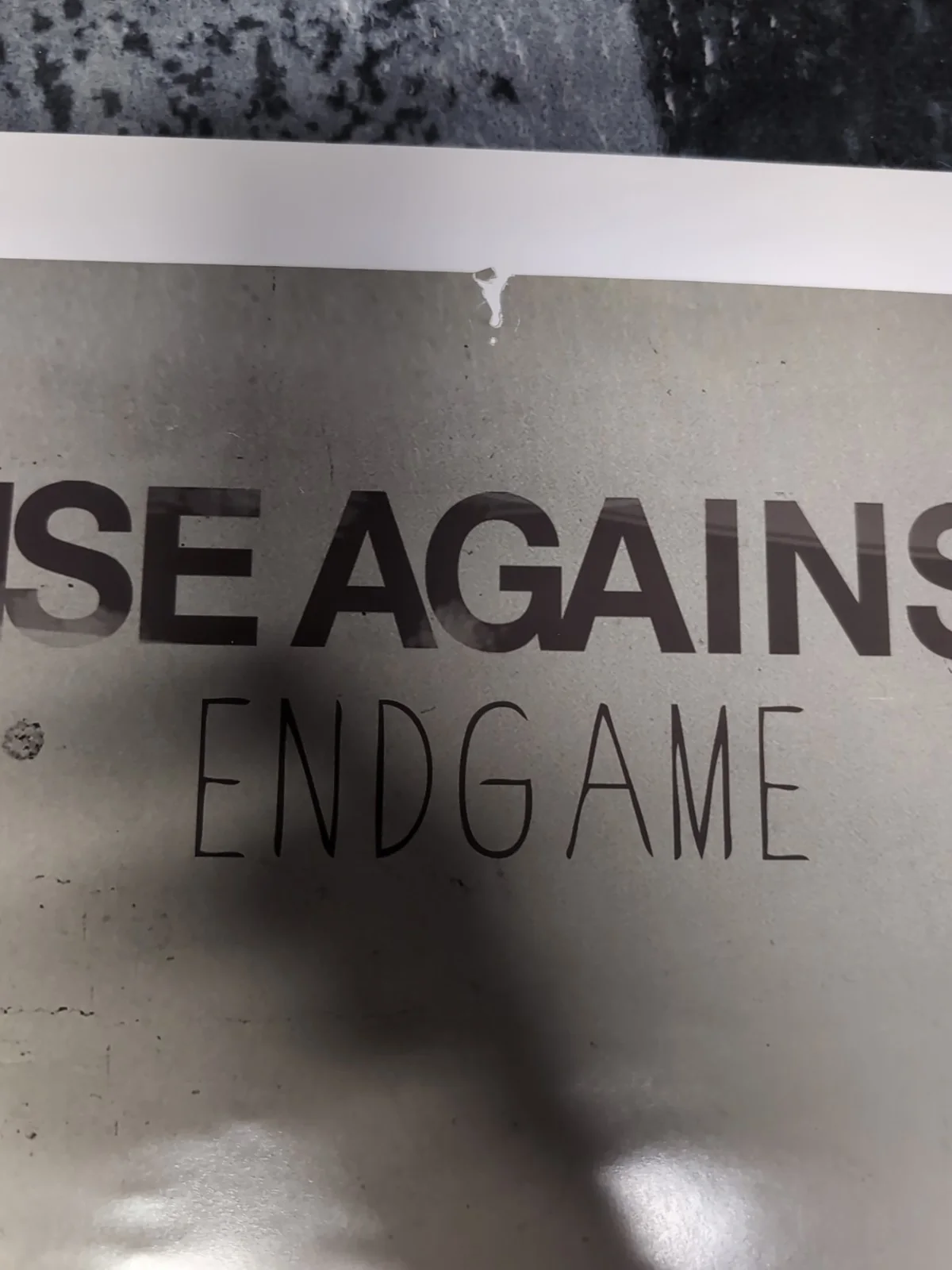 Autographed Rise Against: Signed Endgame Poster, image 4