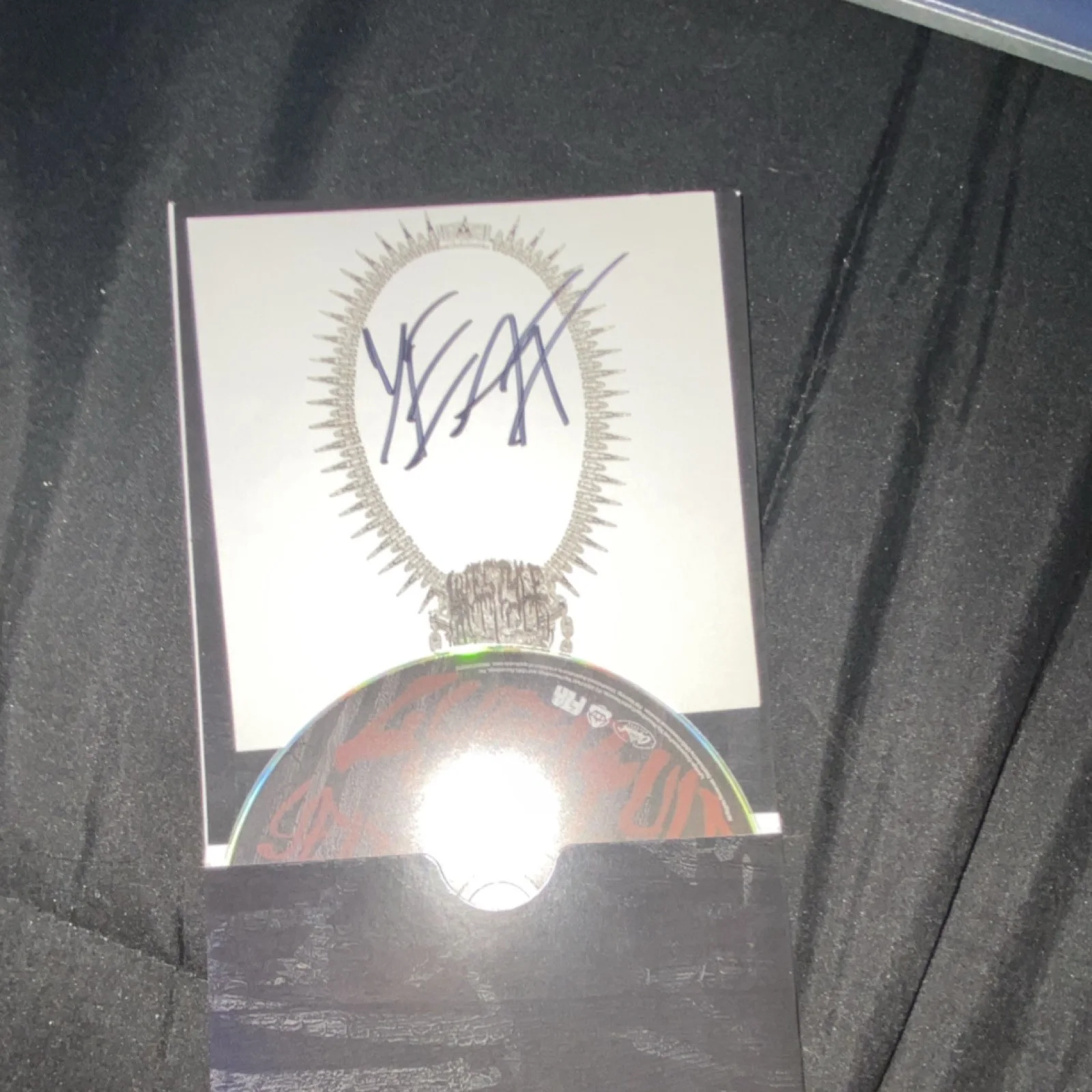 Signed Music CD w/ Autographed Disc & Signed Booklet Insert, Tracklist Shown, image 3