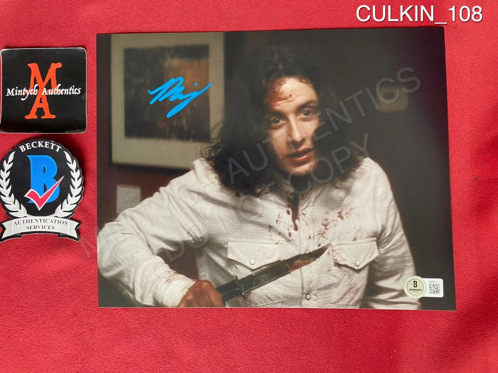 Rory Culkin — Rory Culkin autographed signed Scream 8x10 photo Beckett COA horror Charlie