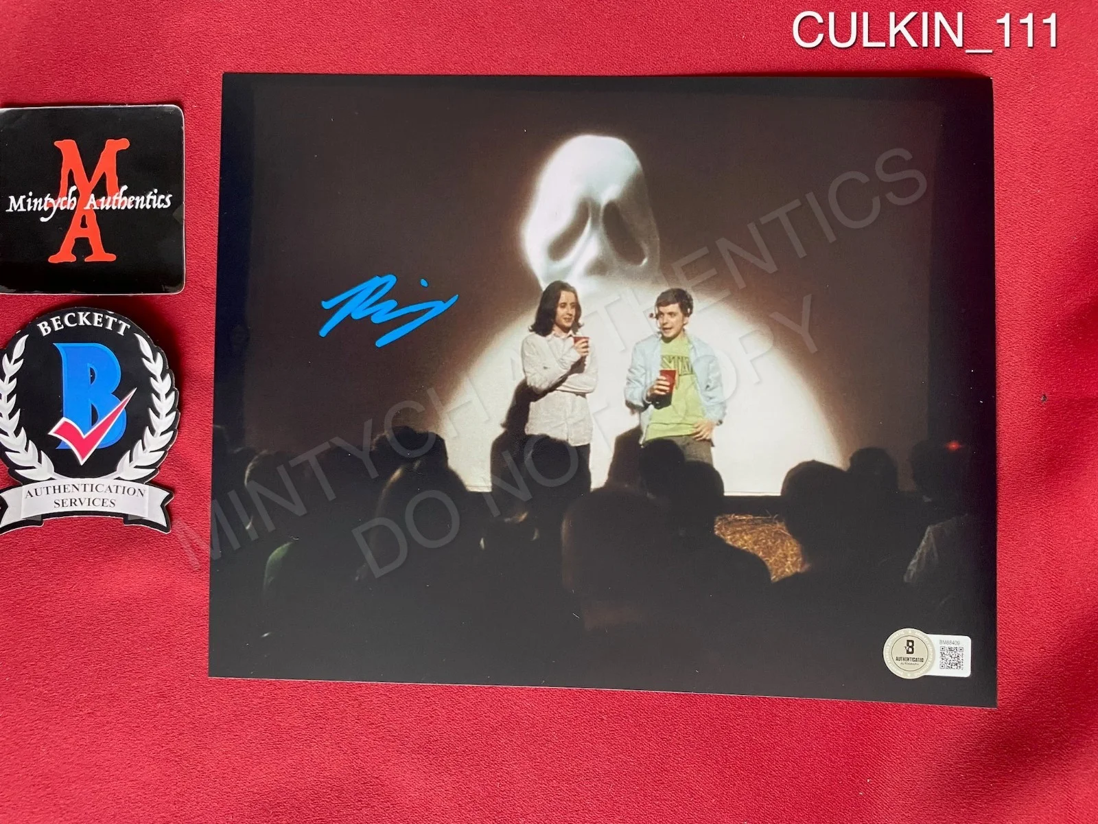 Rory Culkin — Rory Culkin autographed signed Scream 8x10 photo Beckett COA horror Charlie