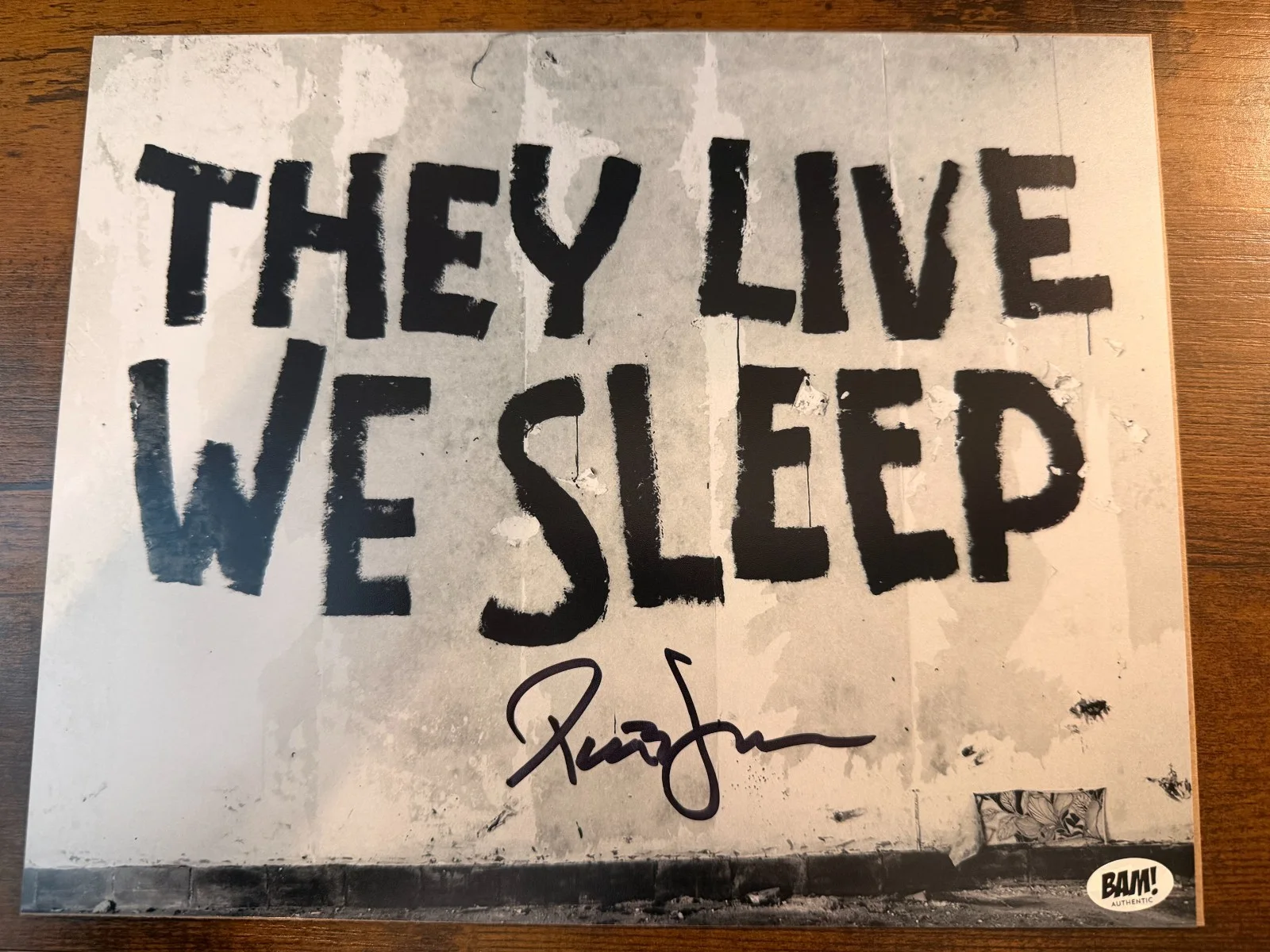 Peter Jason — Peter Jason Signed 8" x 10" Photo They Live Autograph Bam COA