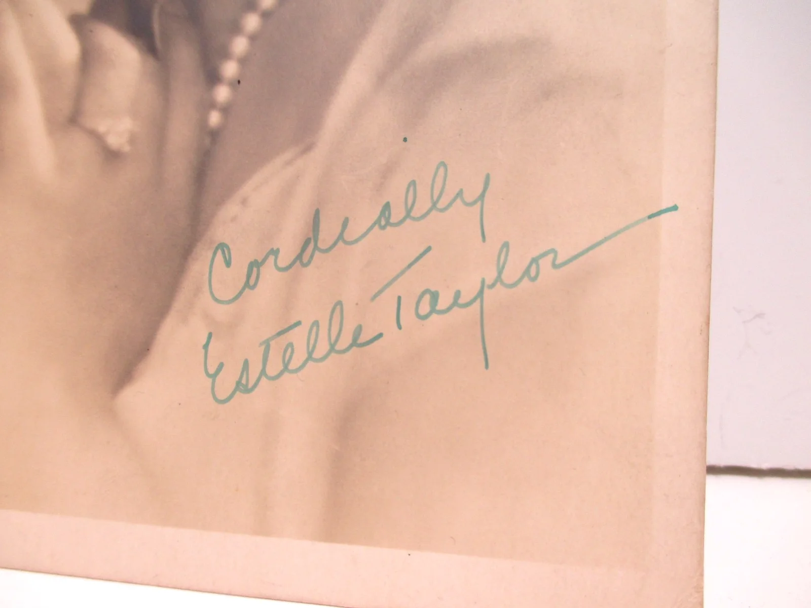 Estelle Taylor — Vtg Estelle Taylor Signed Photo 5" x 7", image 2