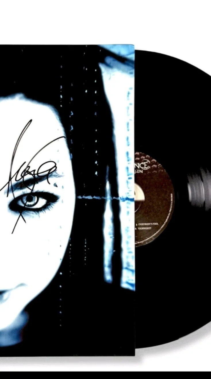 Evanescence Signed Fallen Vinyl Record PSA COA Nice Sig! Immortal, image 4