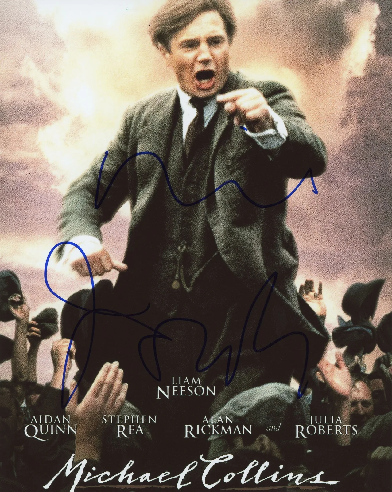 Neil Jordan — Neil Jordan "Michael Collins" Director AUTOGRAPH Signed 8x10 Photo ACOA