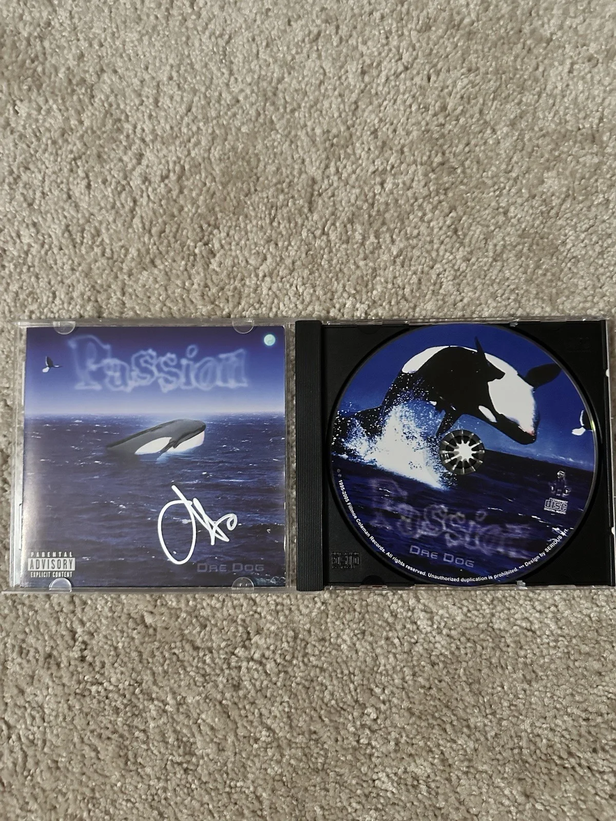 Andre Nickatina Signed Autograph CD, image 2