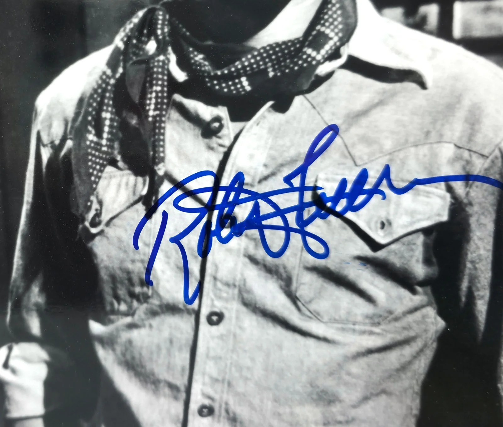 ROBERT FULLER — ROBERT FULLER SIGNED 11X14 PHOTO Laramie, Wagon train, Emergency etc., image 4
