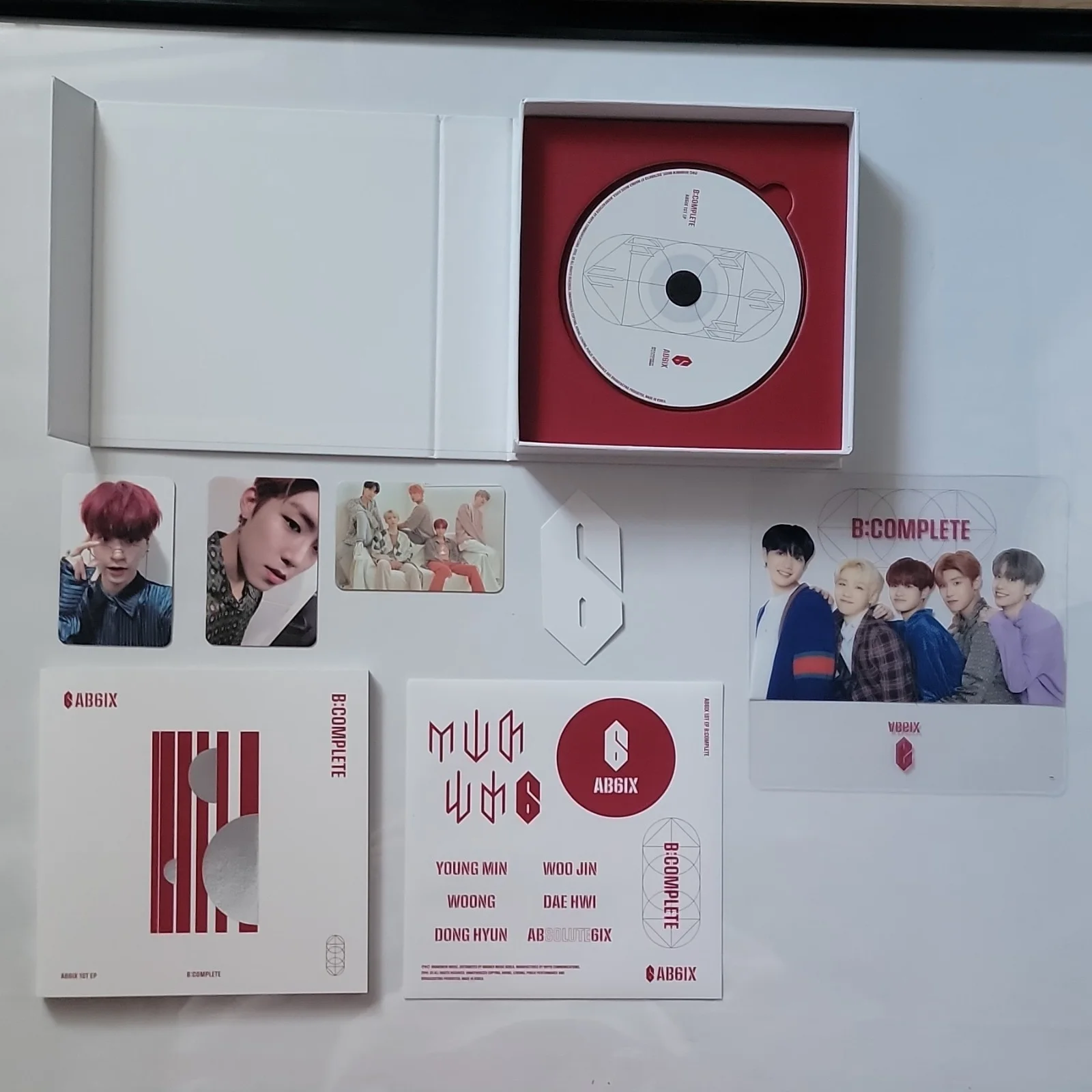 All Members Signed - AB6IX B:COMPLETE 1st EP Album, image 3